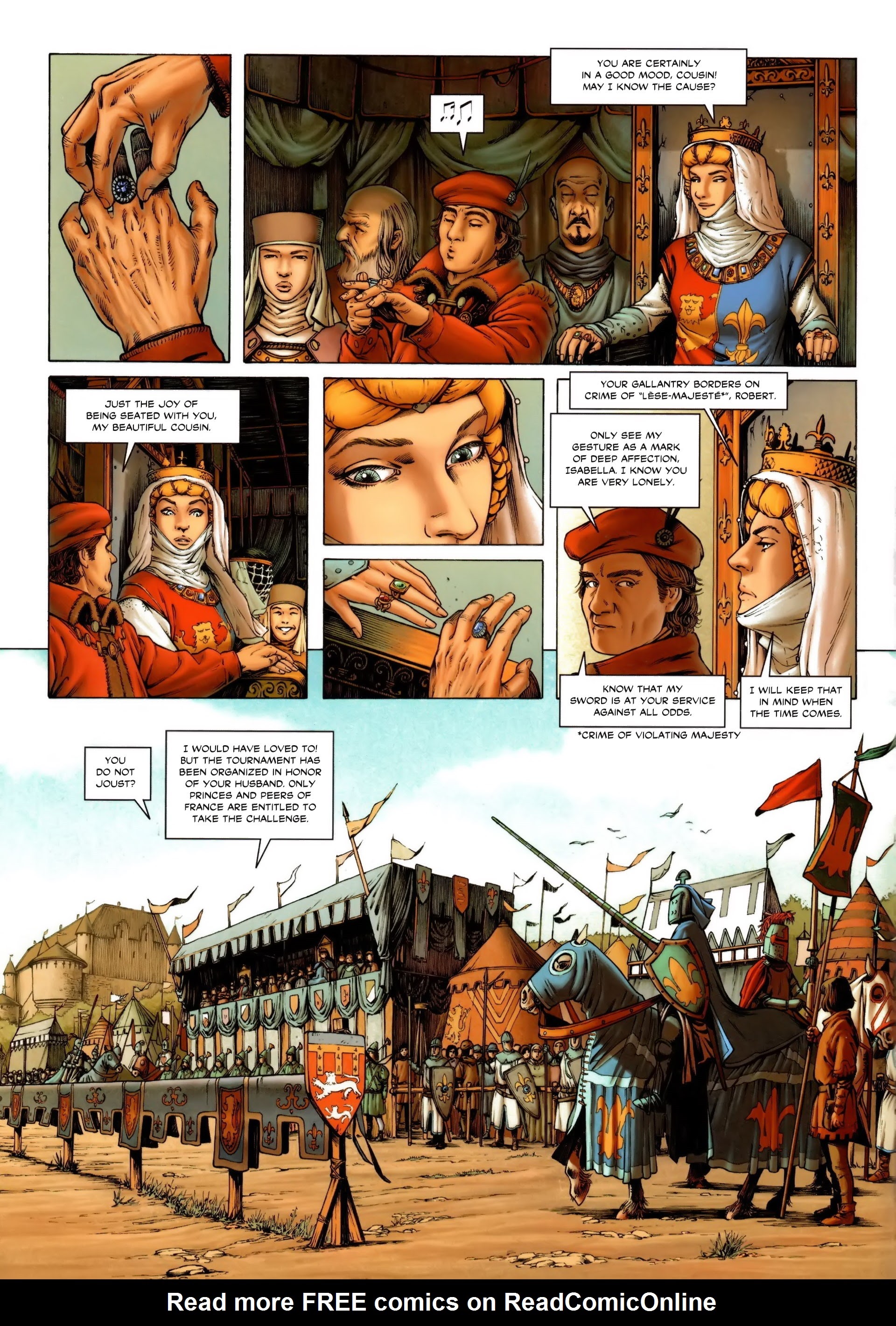 Read online Isabella: She-Wolf of France comic -  Issue #1 - 17
