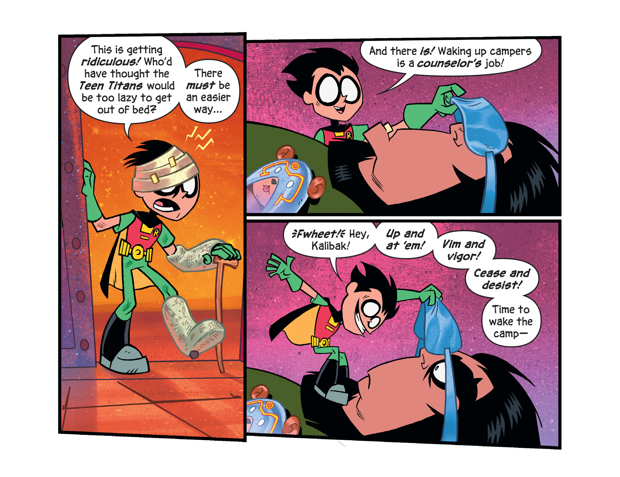 Read online Teen Titans Go! To Camp comic -  Issue #5 - 10