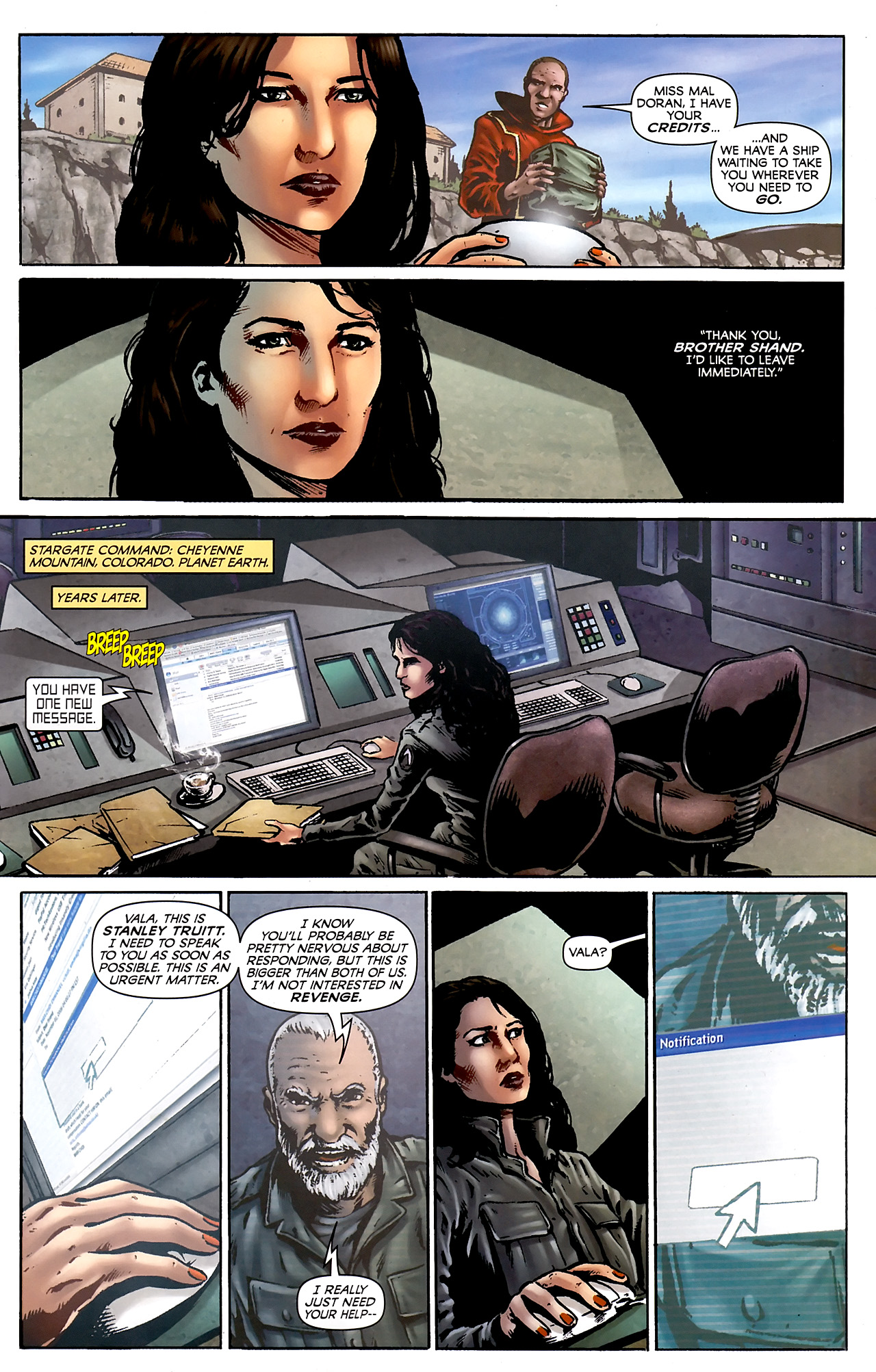 Read online Stargate Vala Mal Doran comic -  Issue #3 - 17