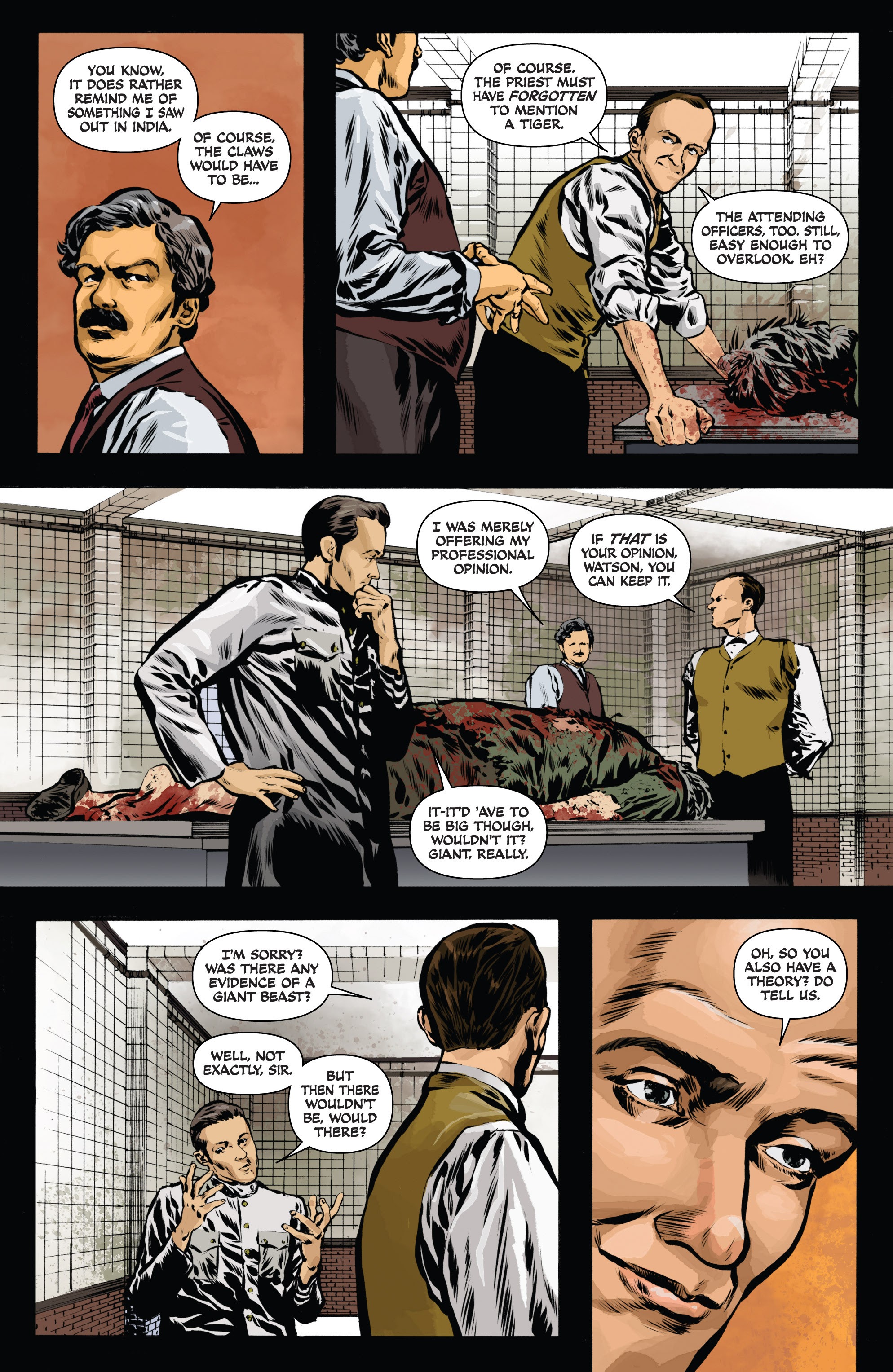 Read online Sherlock Holmes: The Liverpool Demon comic -  Issue #2 - 10