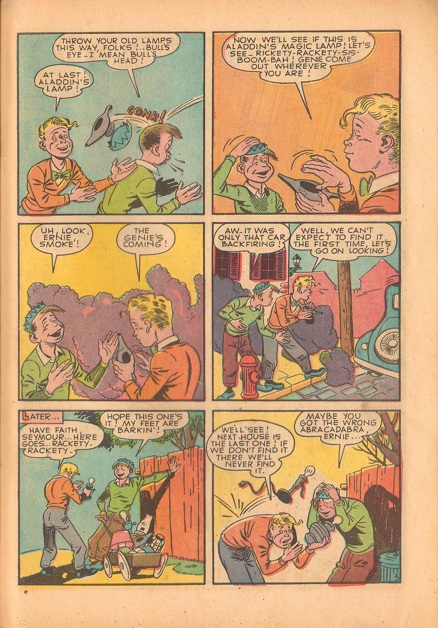Read online Rocket Kelly (1945) comic -  Issue #4 - 45