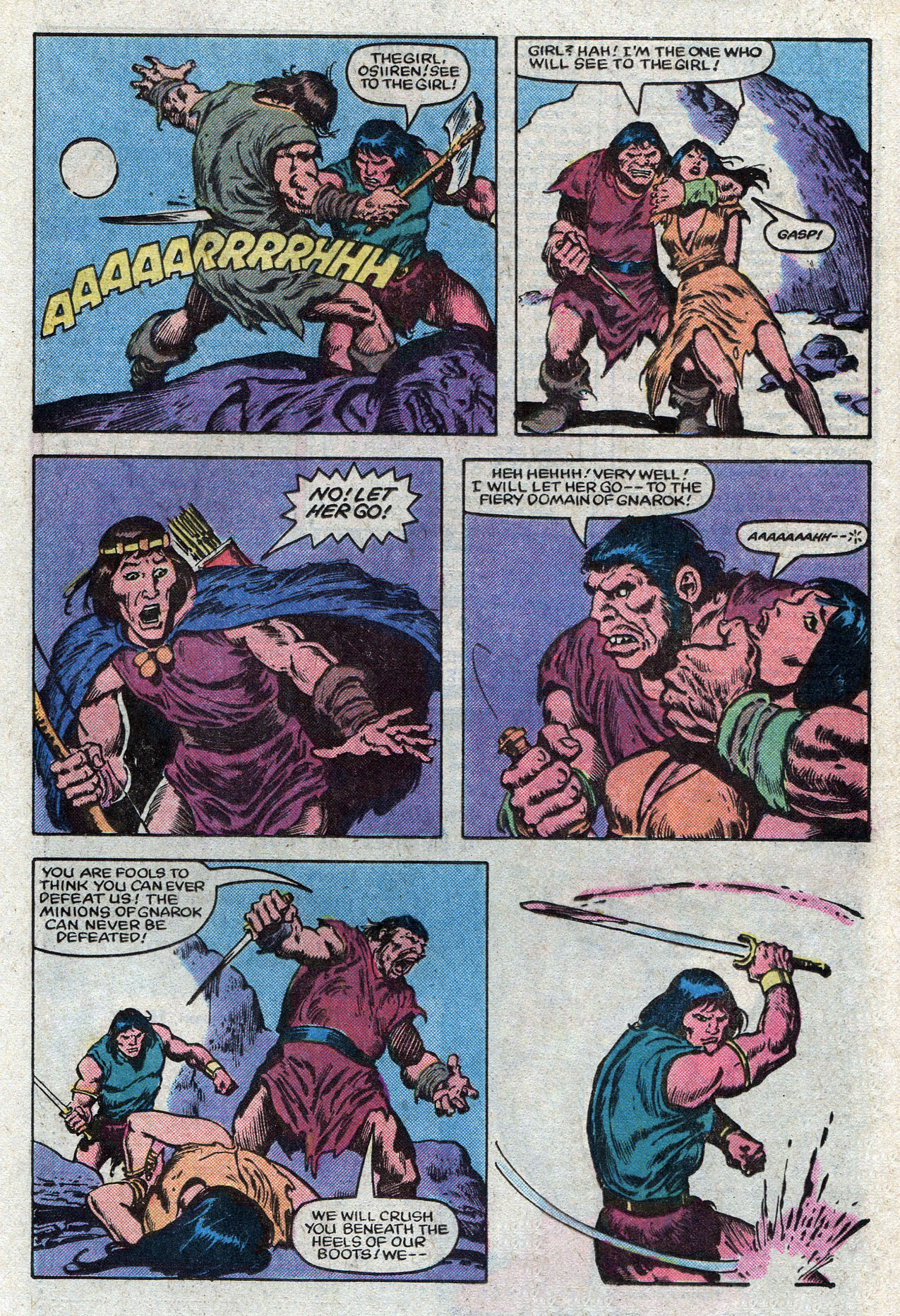 Read online Conan the Barbarian (1970) comic -  Issue #151 - 20