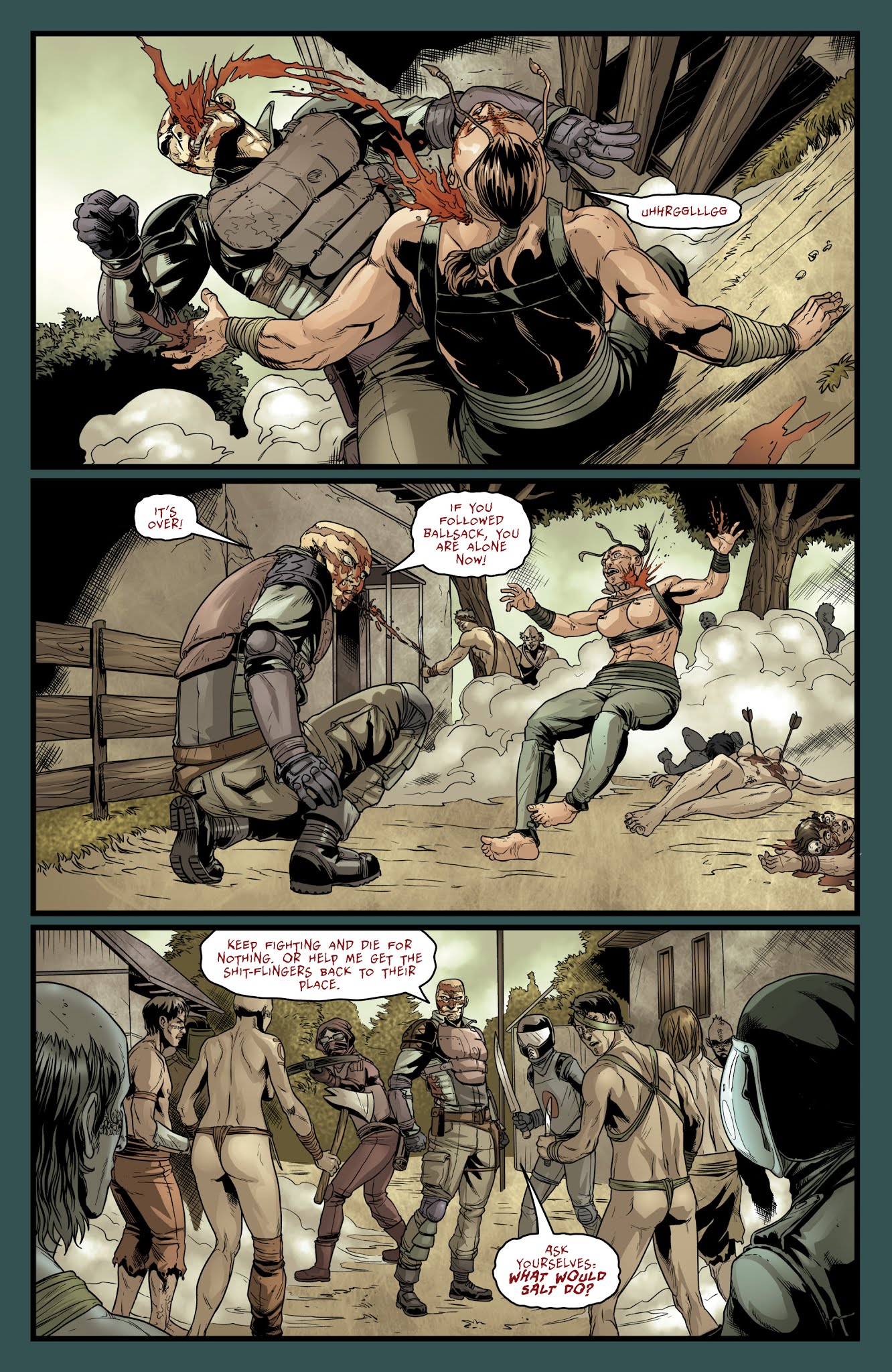 Read online Crossed Plus One Hundred: Mimic comic -  Issue #4 - 24