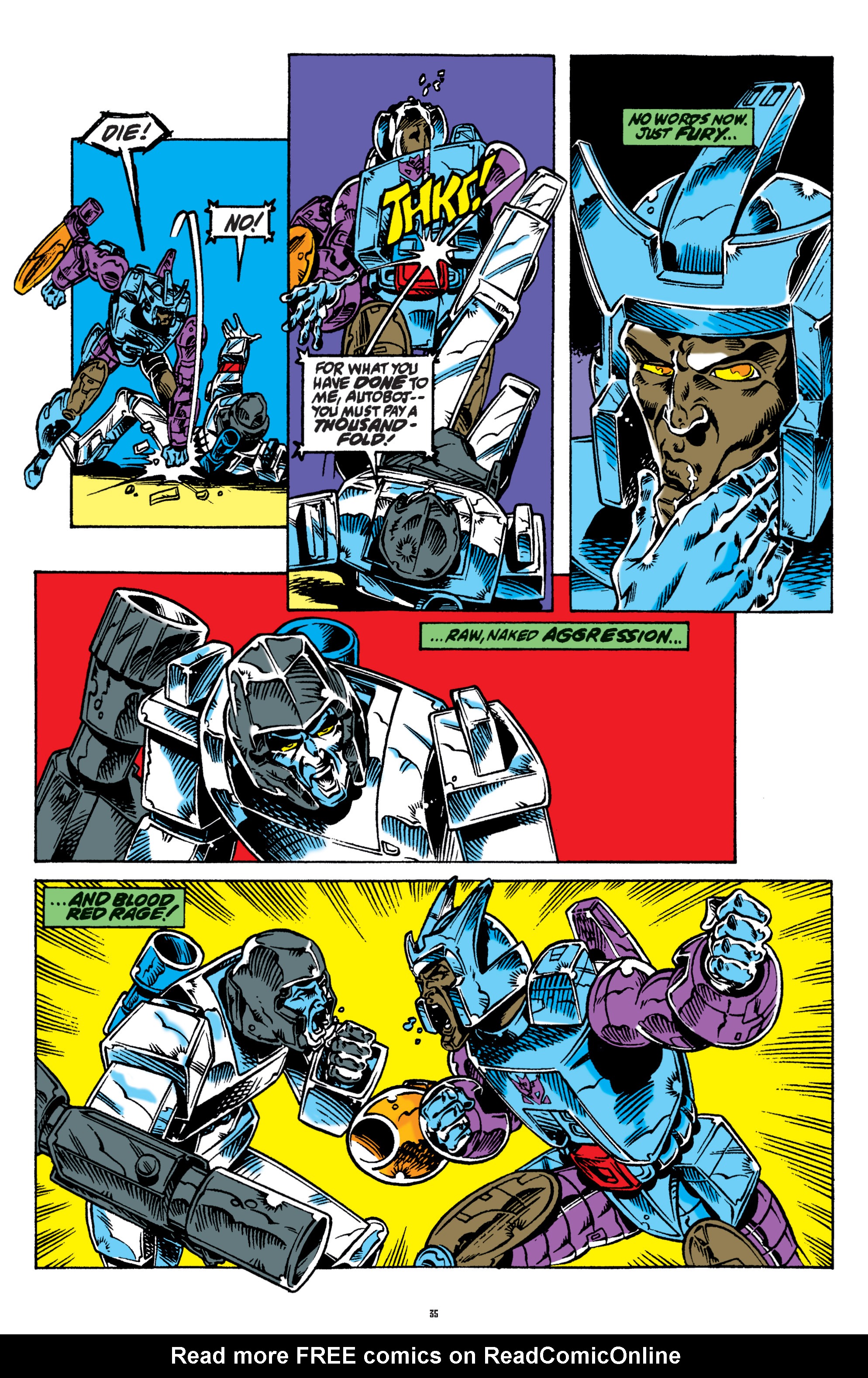 Read online The Transformers Classics comic -  Issue # TPB 7 - 36