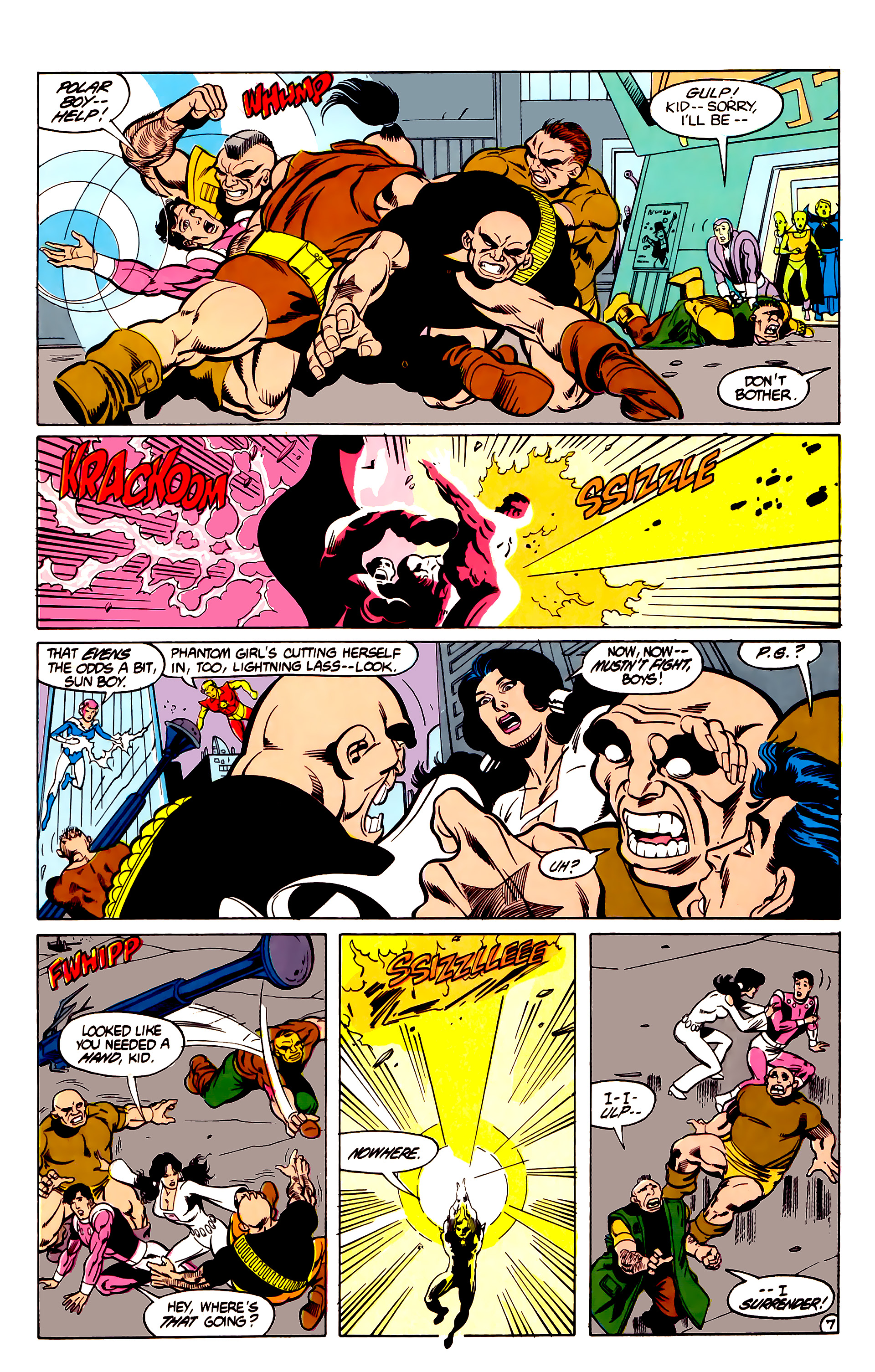 Legion of Super-Heroes (1984) 29 Page 8