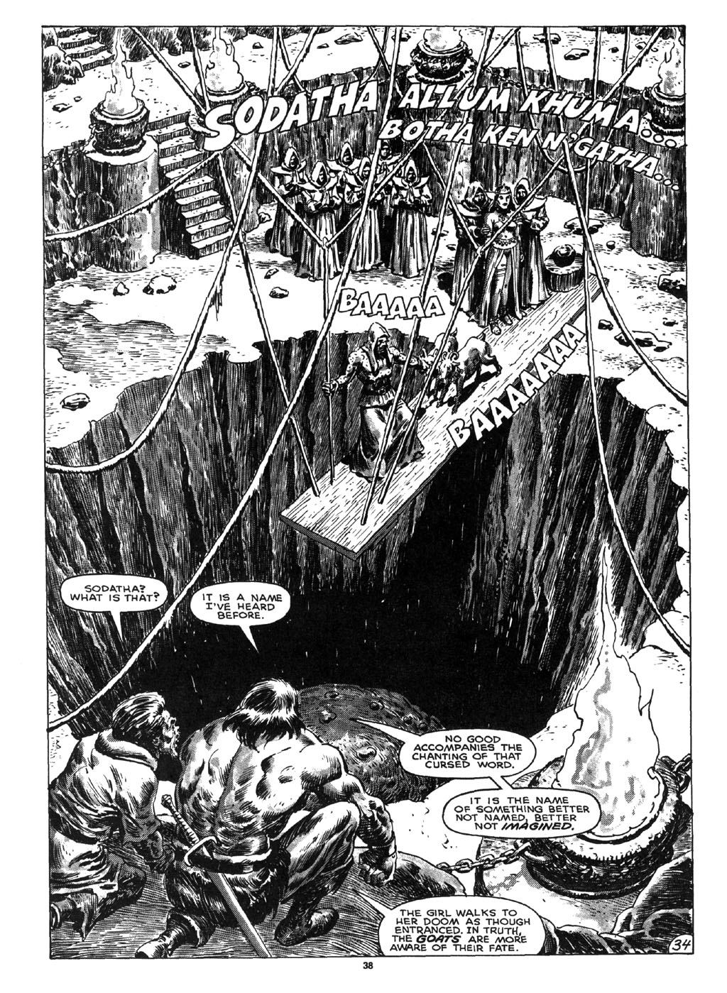 The Savage Sword Of Conan issue 164 - Page 36