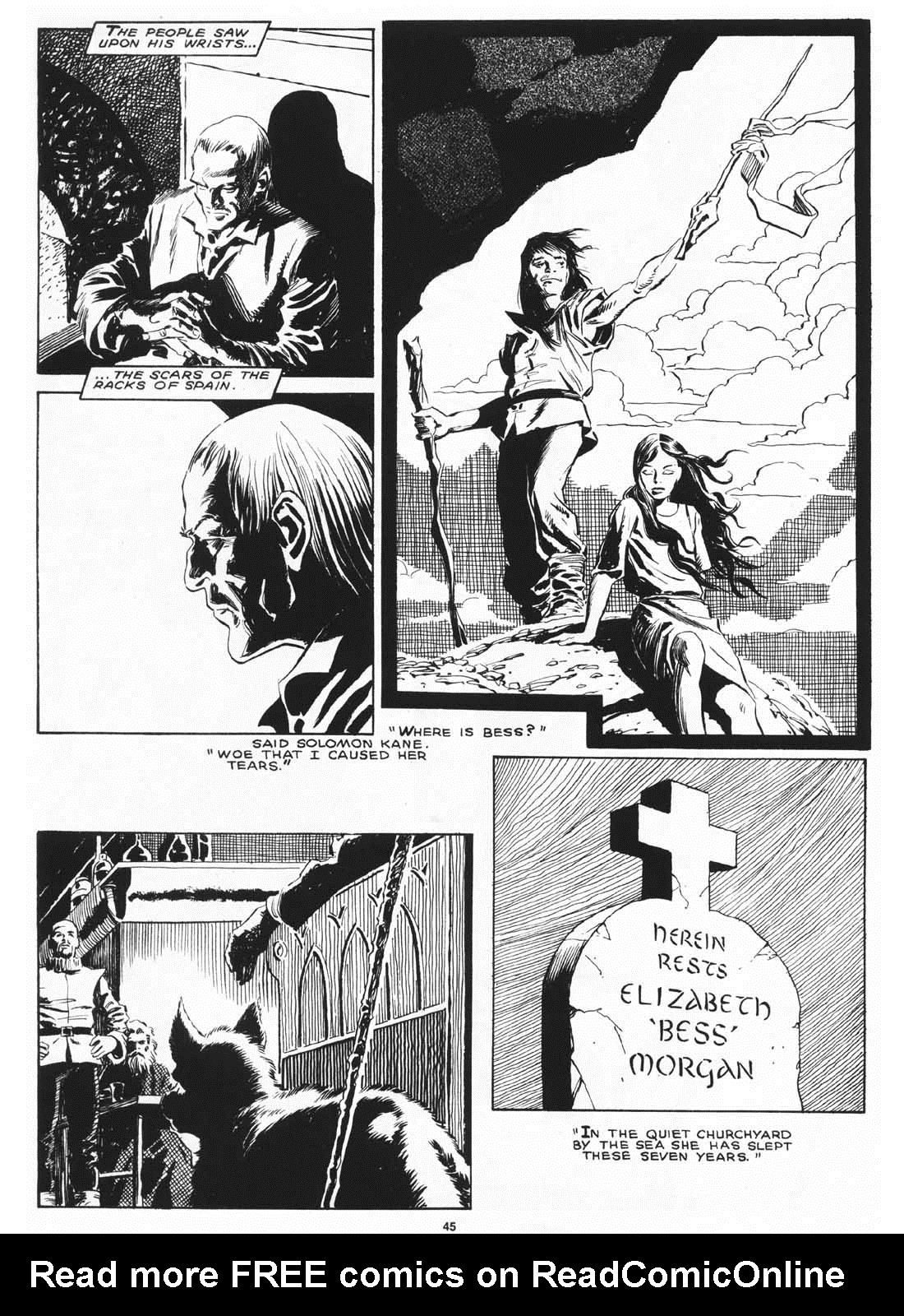 Read online The Savage Sword Of Conan comic -  Issue #162 - 47