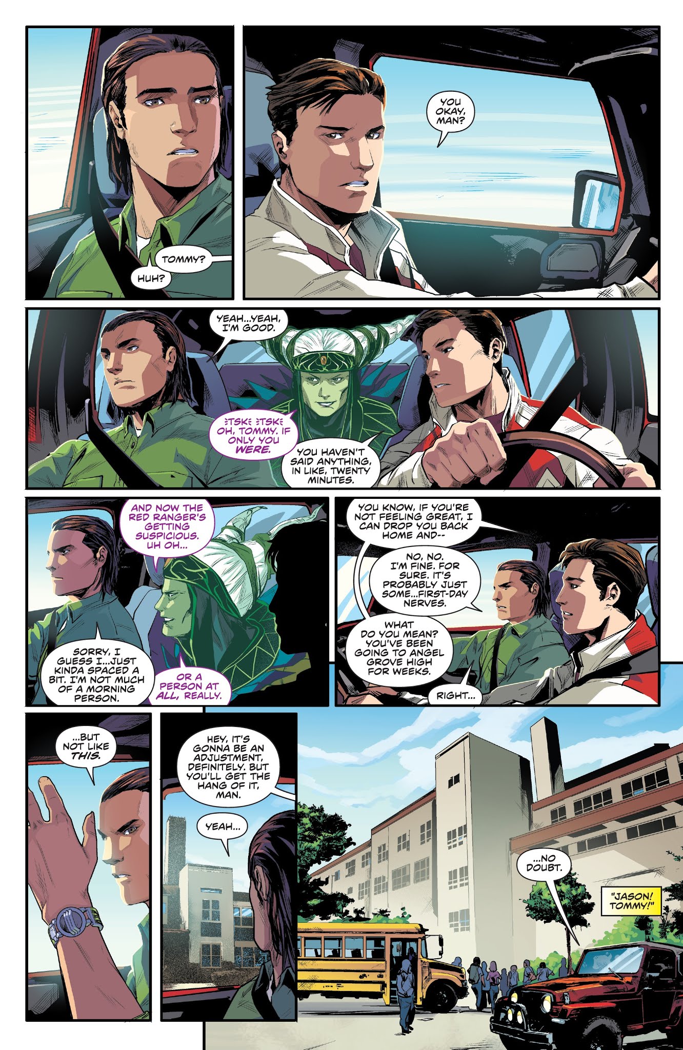 Read online Saban's Power Rangers: Soul of the Dragon comic -  Issue # TPB - 99