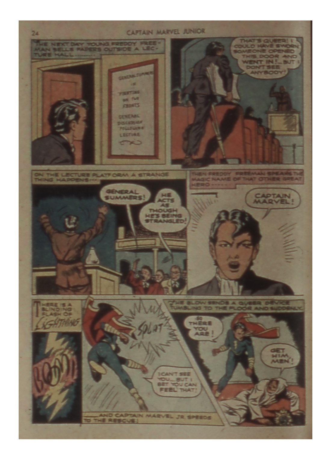 Read online Captain Marvel, Jr. comic -  Issue #4 - 25