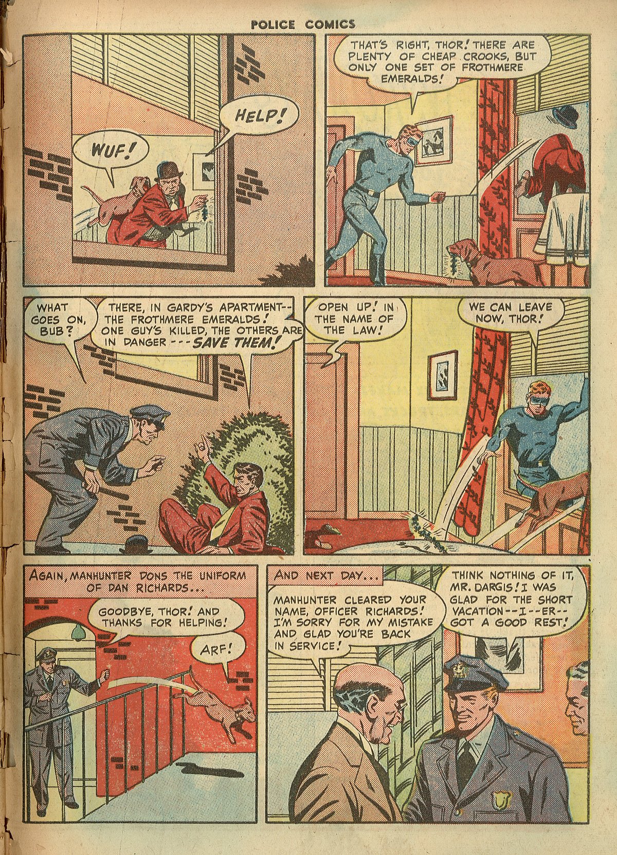 Read online Police Comics comic -  Issue #79 - 49