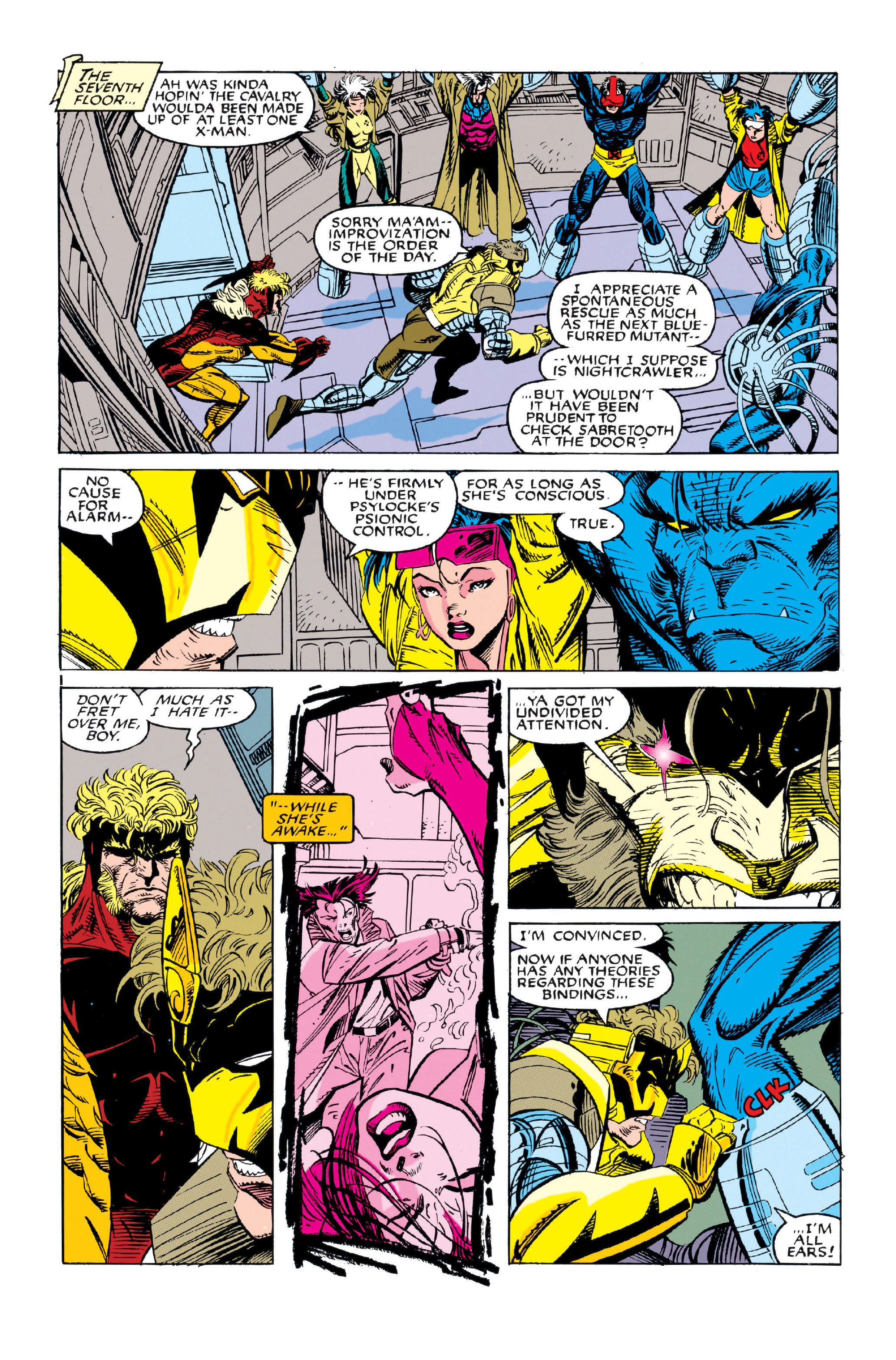 Read online X-Men (1991) comic -  Issue #7 - 14