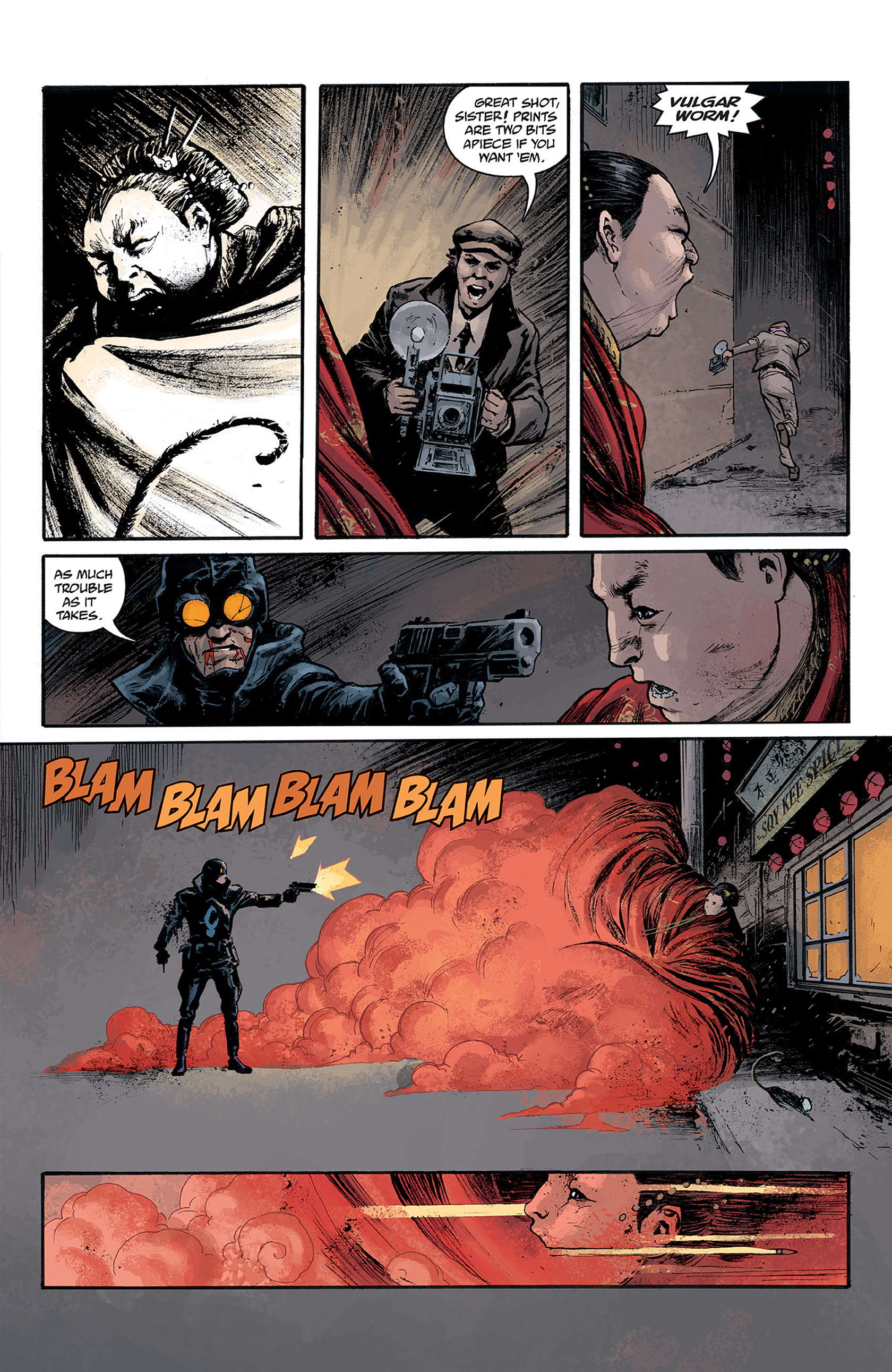 Read online Lobster Johnson: A Scent of Lotus comic -  Issue #1 - 21