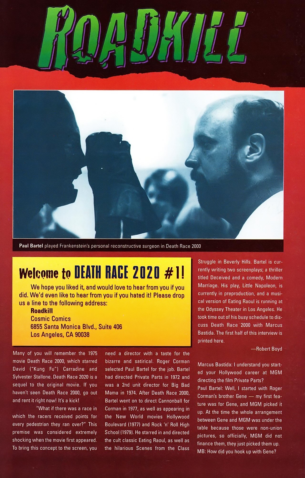 Read online Death Race 2020 comic -  Issue #1 - 30