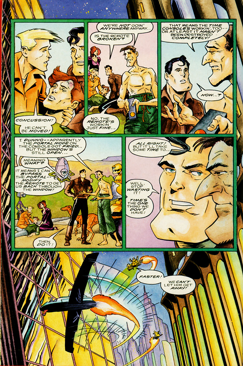 Read online Captain Sternn: Running Out of Time comic -  Issue #5 - 10