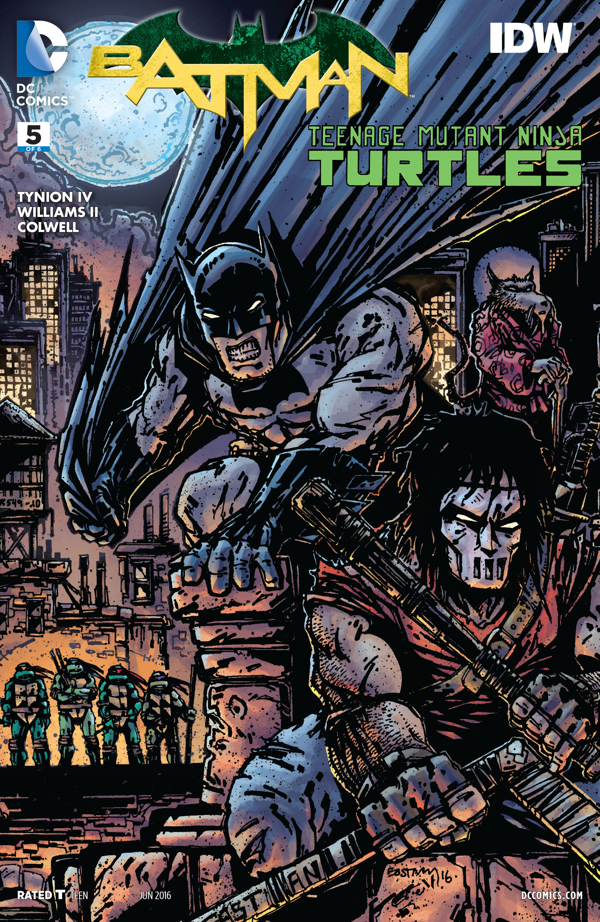 Read online Batman/Teenage Mutant Ninja Turtles comic -  Issue #5 - 3