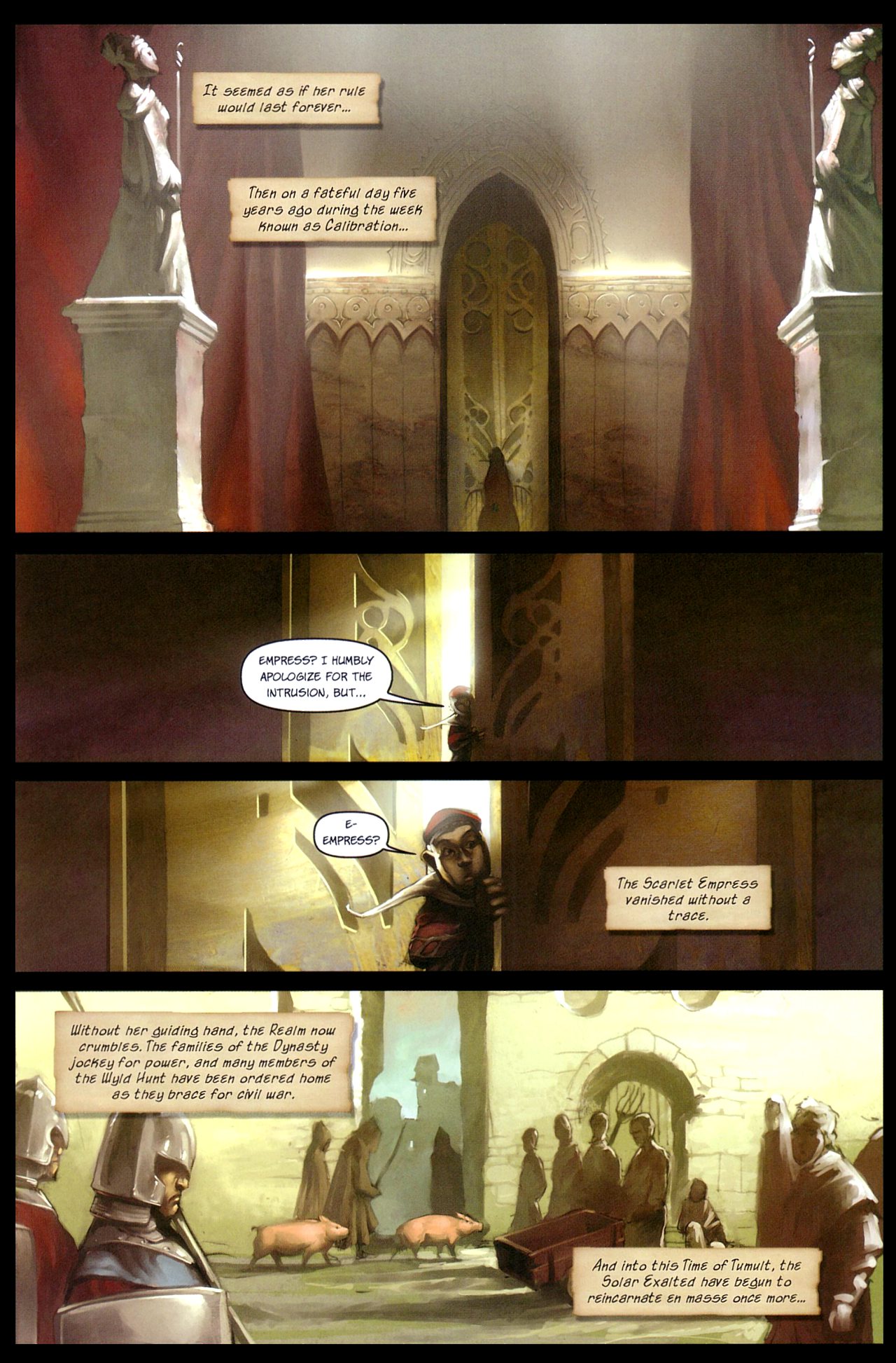 Read online Exalted comic -  Issue #1 - 26