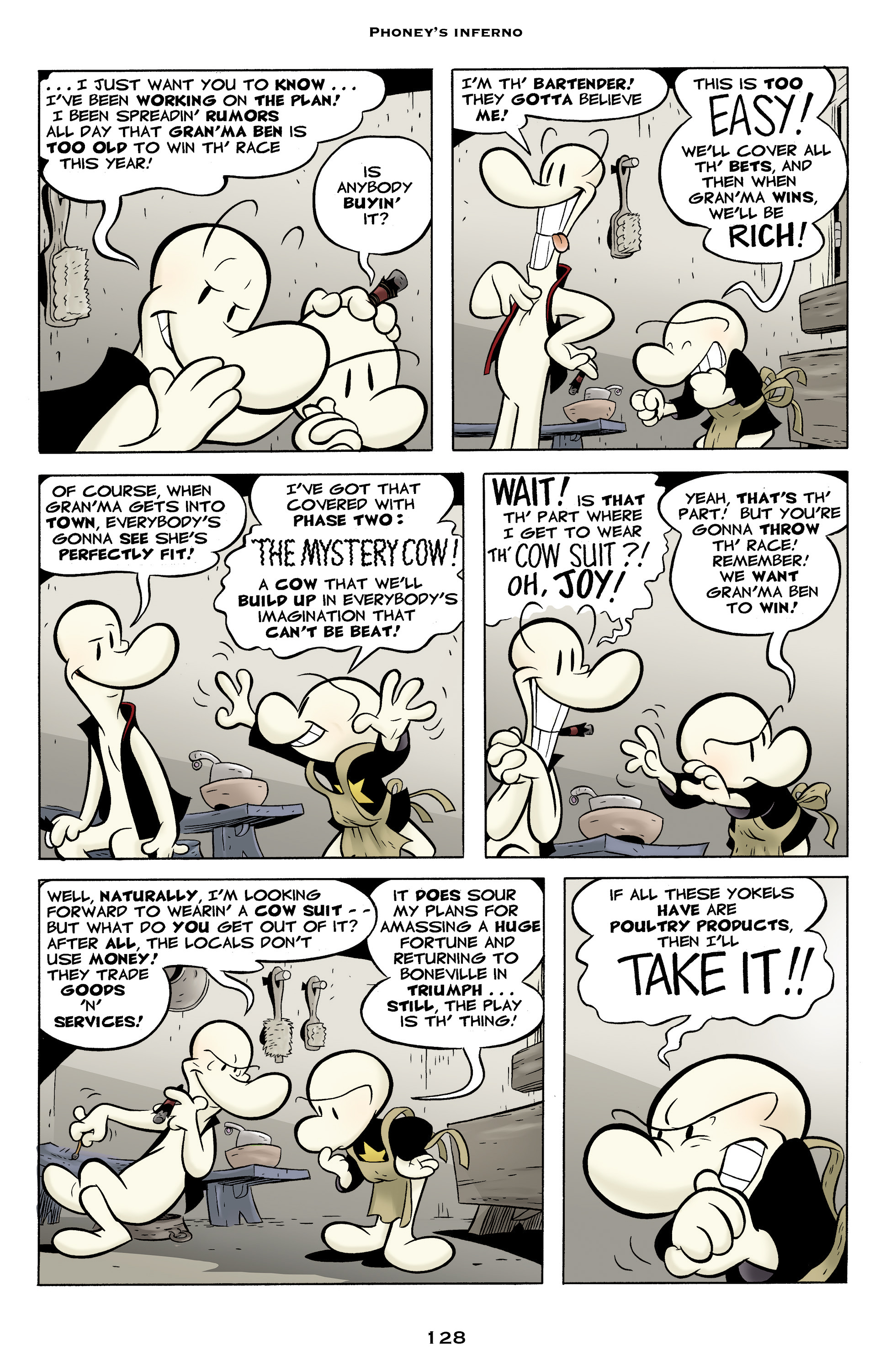 Read online Bone: Out From Boneville comic -  Issue # TPB - 128