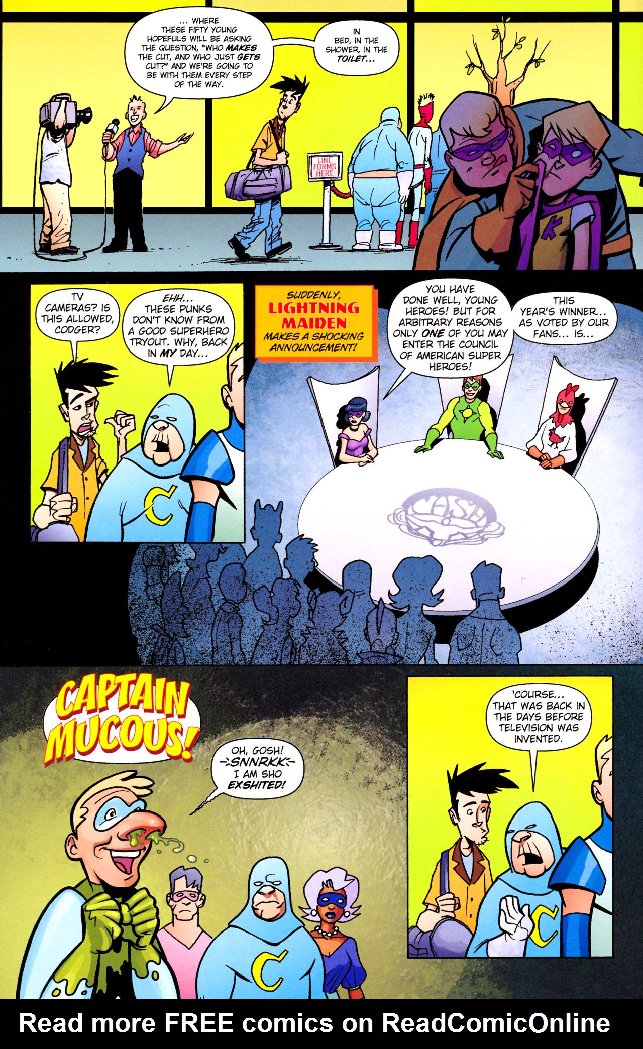 Read online Paul Jenkins' Sidekick Summer Special comic -  Issue #1 - 10