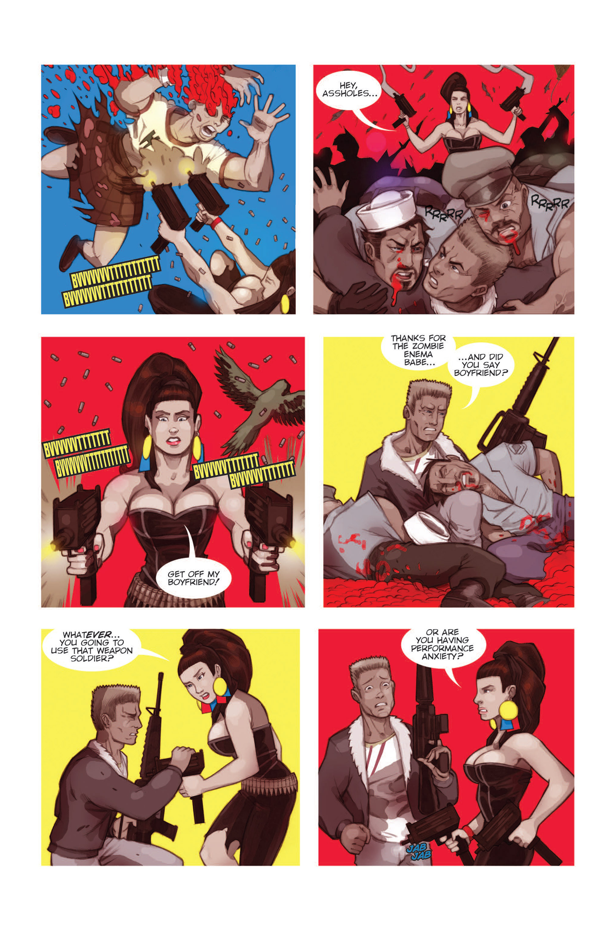 Read online Night of the 80's Undead comic -  Issue # TPB - 82