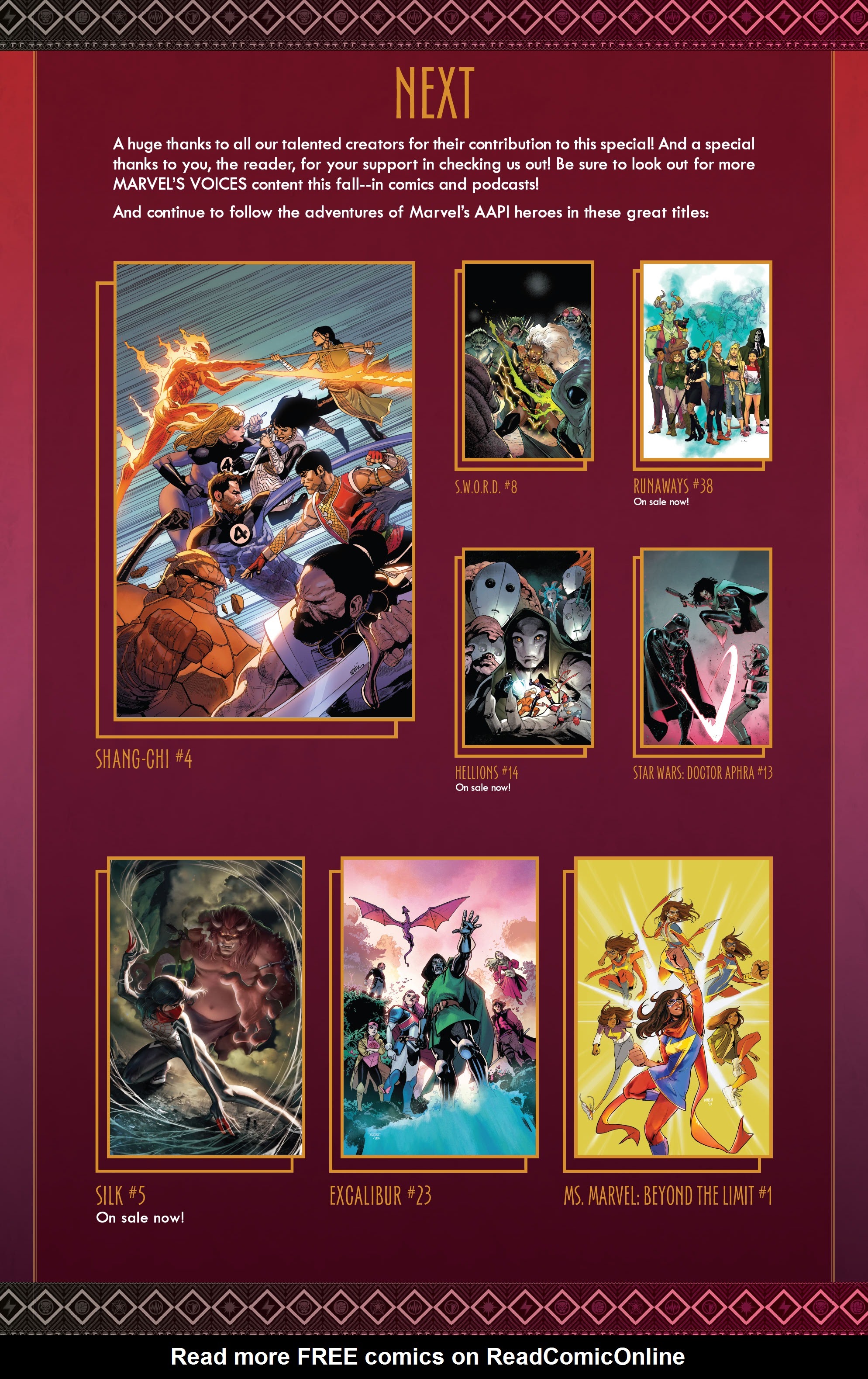 Read online Marvel's Voices: Identity (2021) comic -  Issue # Full - 48