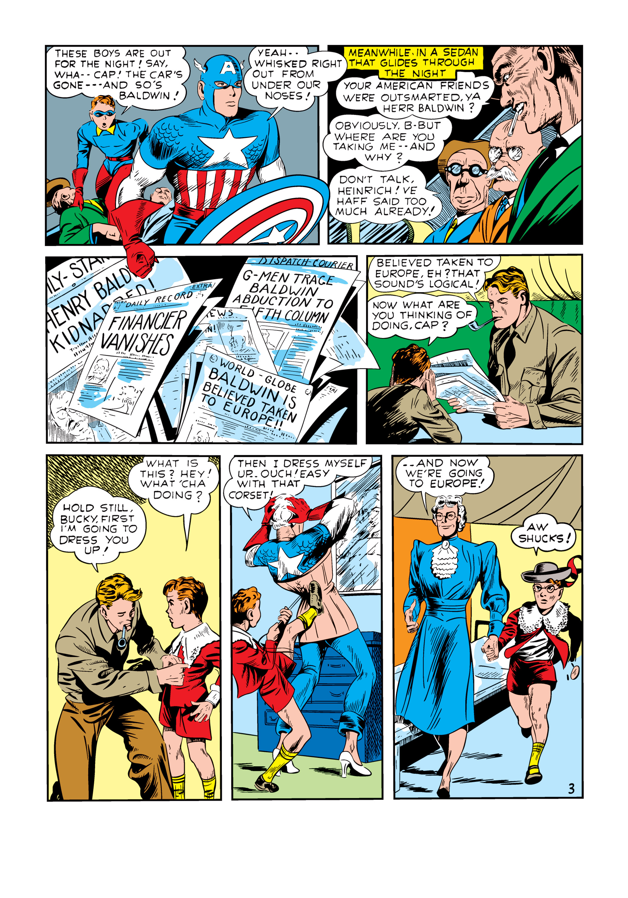 Read online Marvel Masterworks: Golden Age Captain America comic -  Issue # TPB 1 (Part 1) - 96