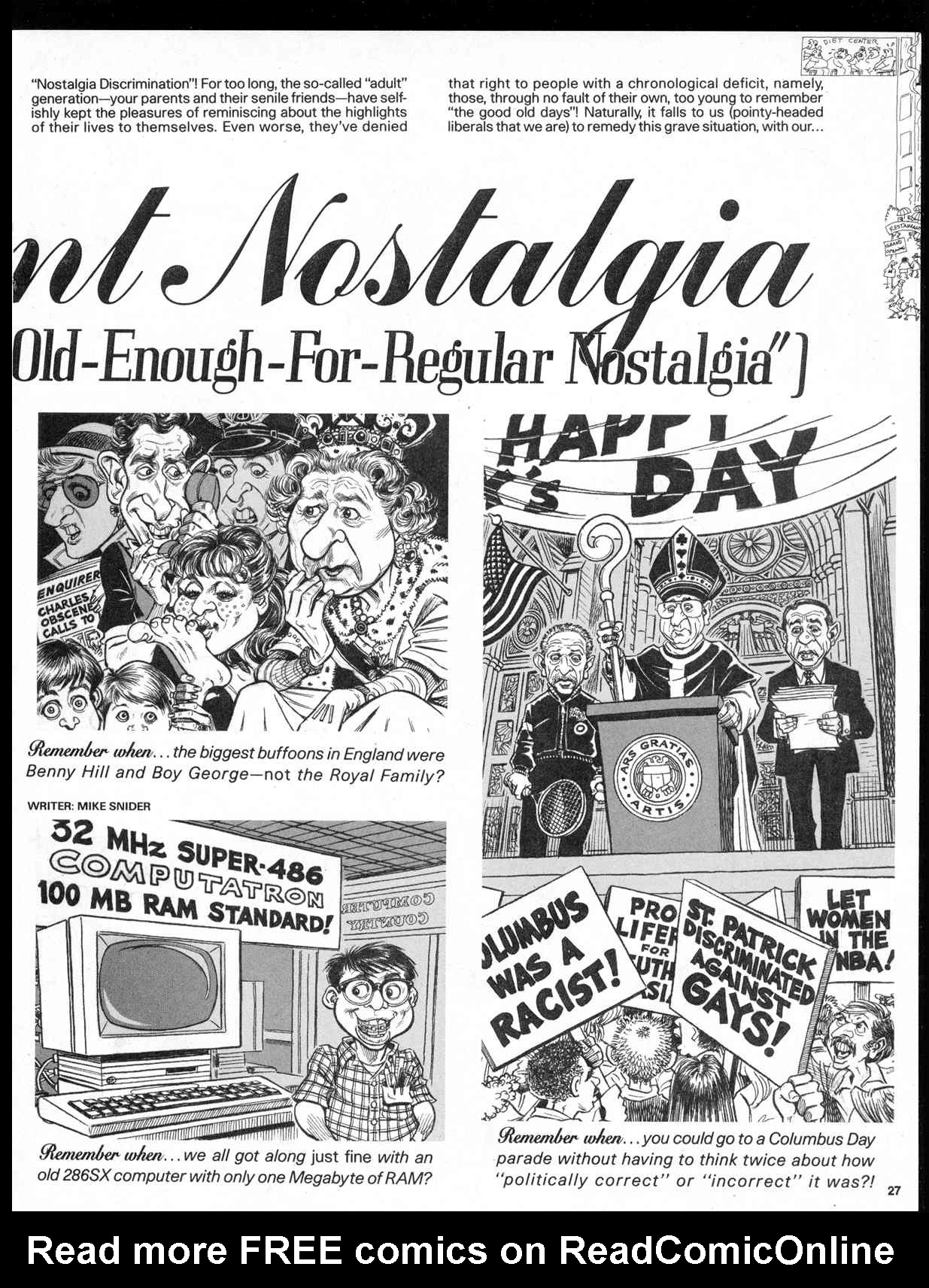 Read online MAD comic -  Issue #324 - 29