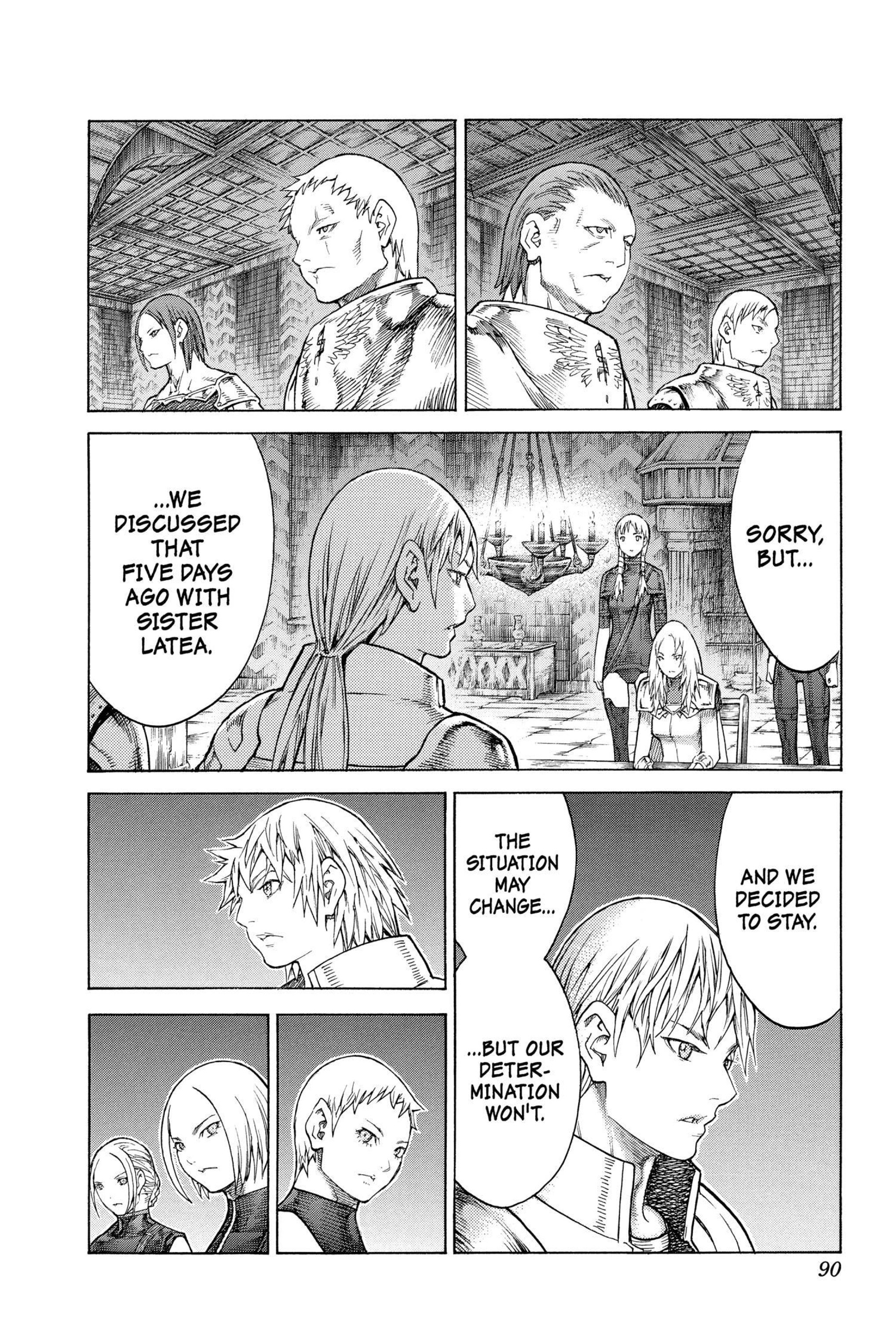 Read online Claymore comic -  Issue #23 - 83