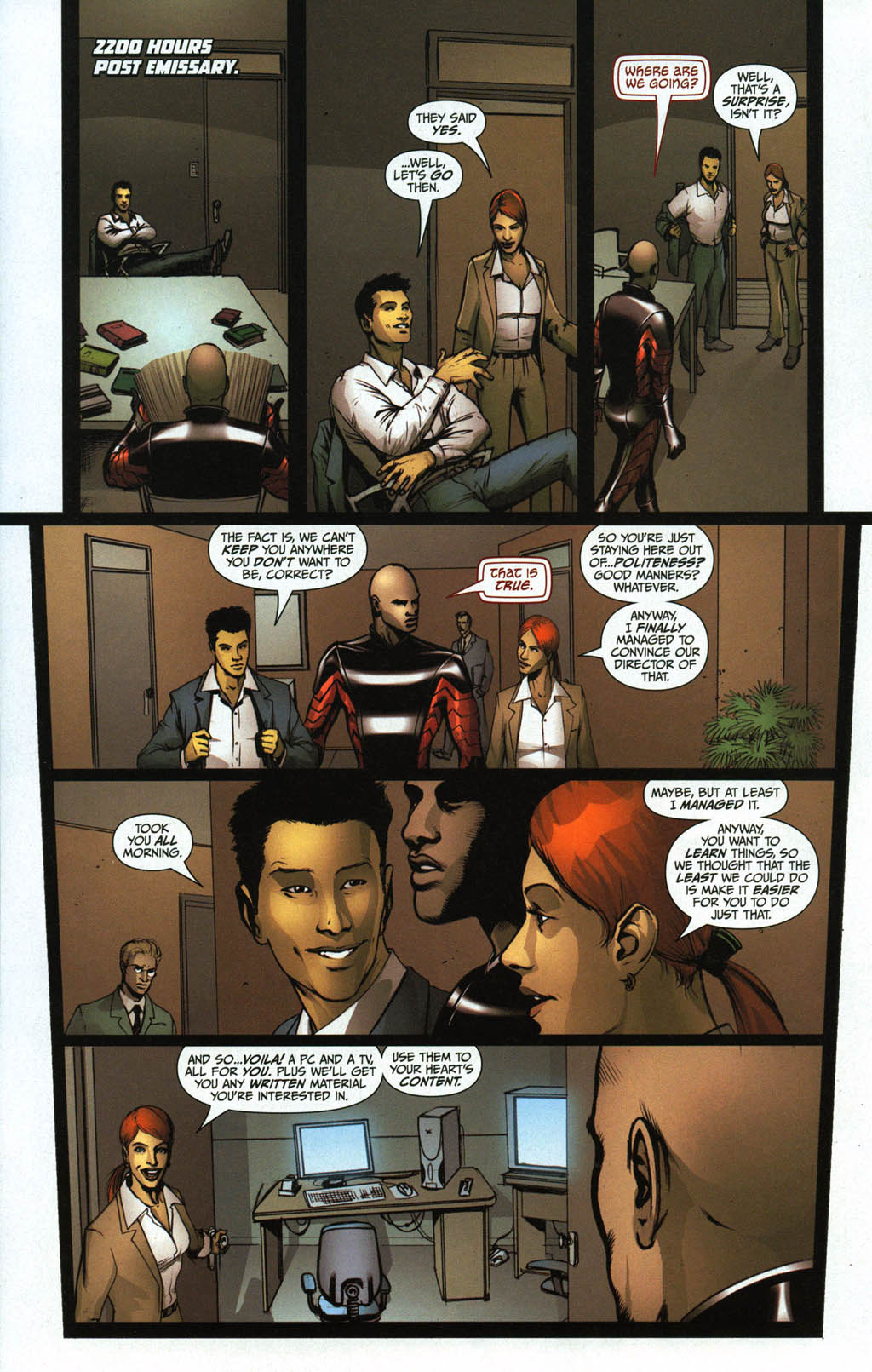 Read online Emissary comic -  Issue #3 - 18