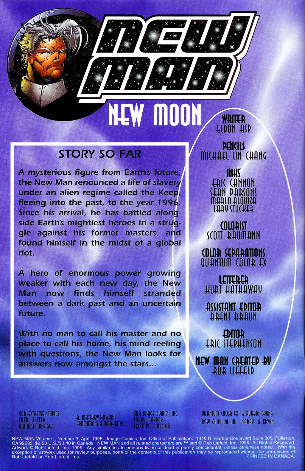 Read online New Man comic -  Issue #3 - 2