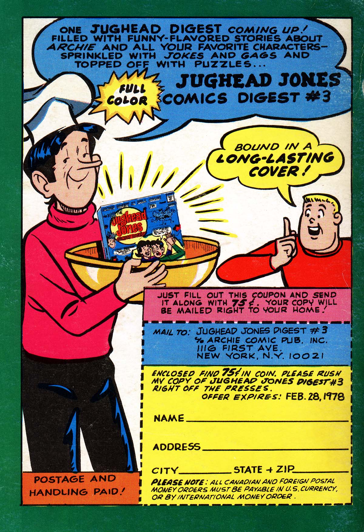 Read online Archie...Archie Andrews, Where Are You? Digest Magazine comic -  Issue #4 - 162