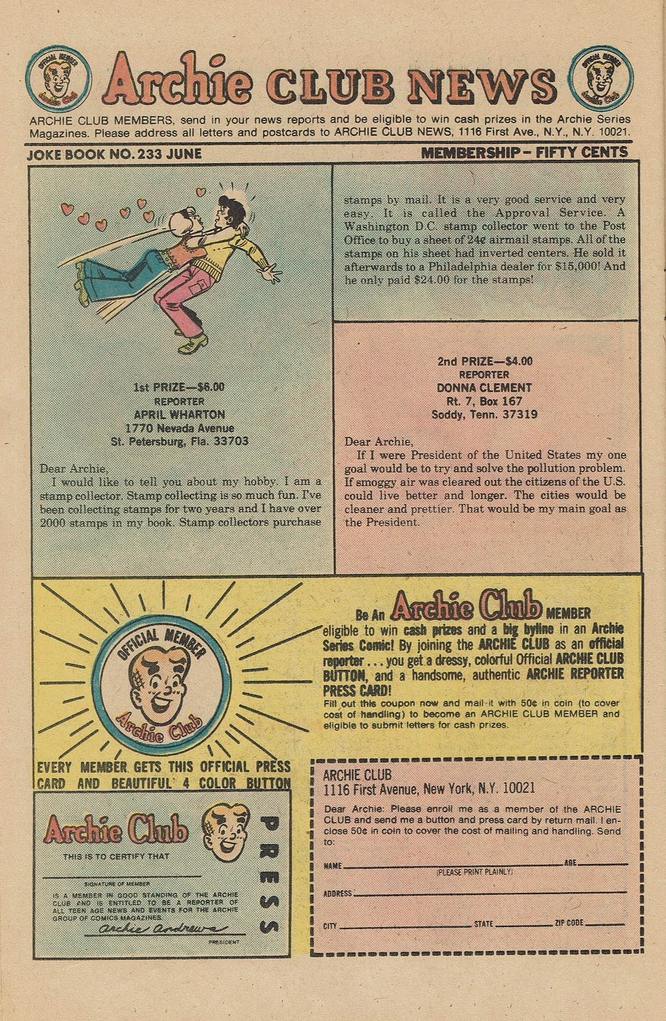 Read online Archie's Joke Book Magazine comic -  Issue #233 - 26