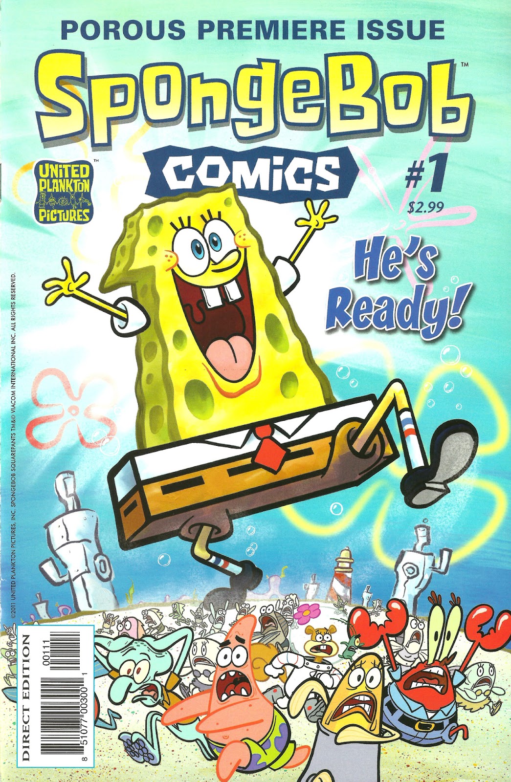 SpongeBob Comics issue 1 - Page 1