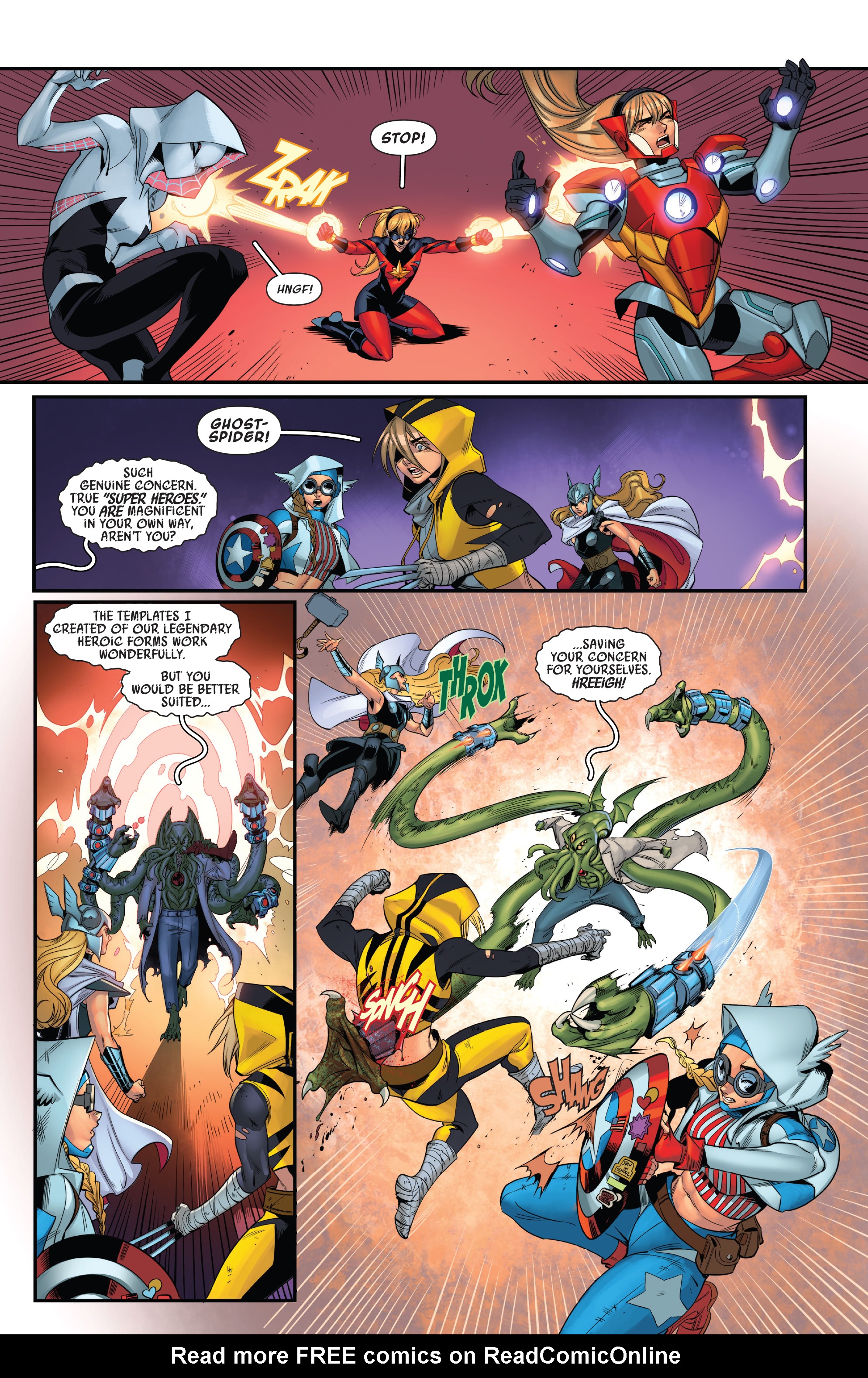 Read online Spider-Gwen: Gwenverse comic -  Issue #4 - 13