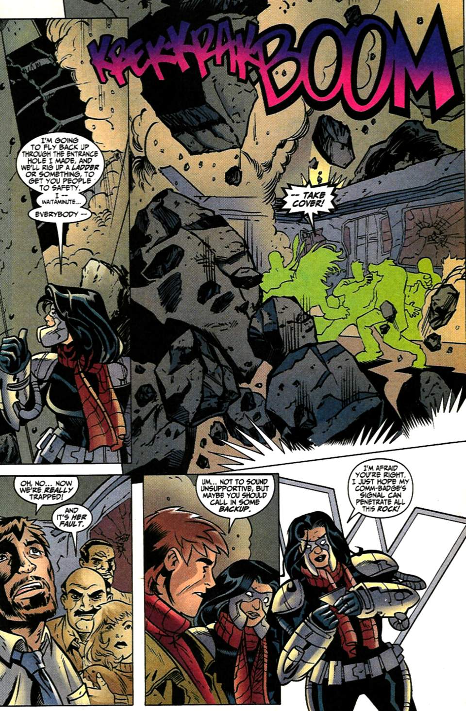 Read online New Warriors (1999) comic -  Issue #6 - 9