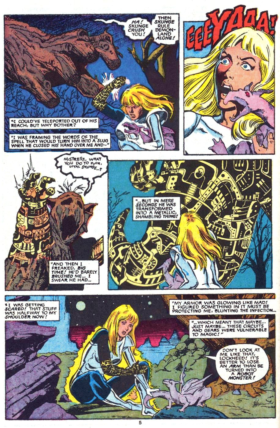 Read online The New Mutants comic -  Issue #63 - 6