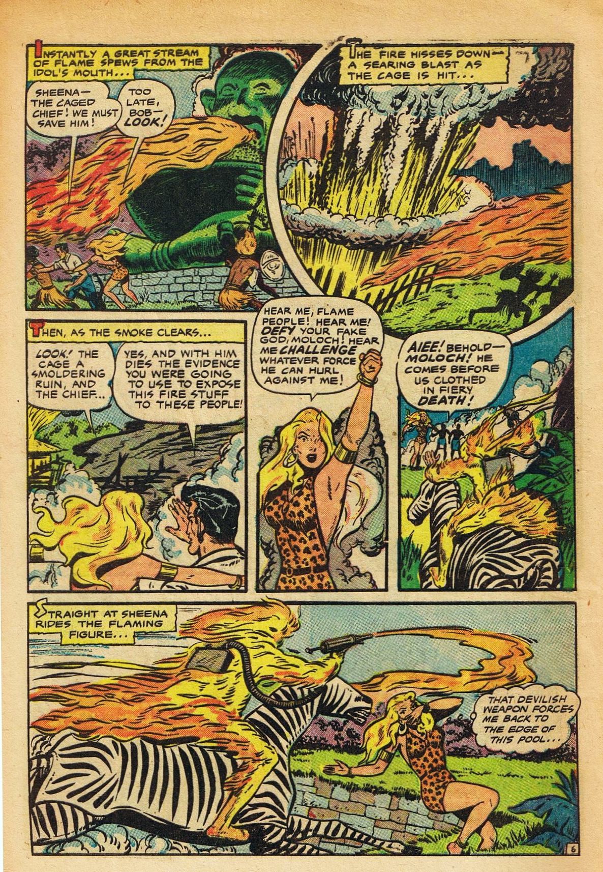 Read online Sheena, Queen of the Jungle (1942) comic -  Issue #11 - 8