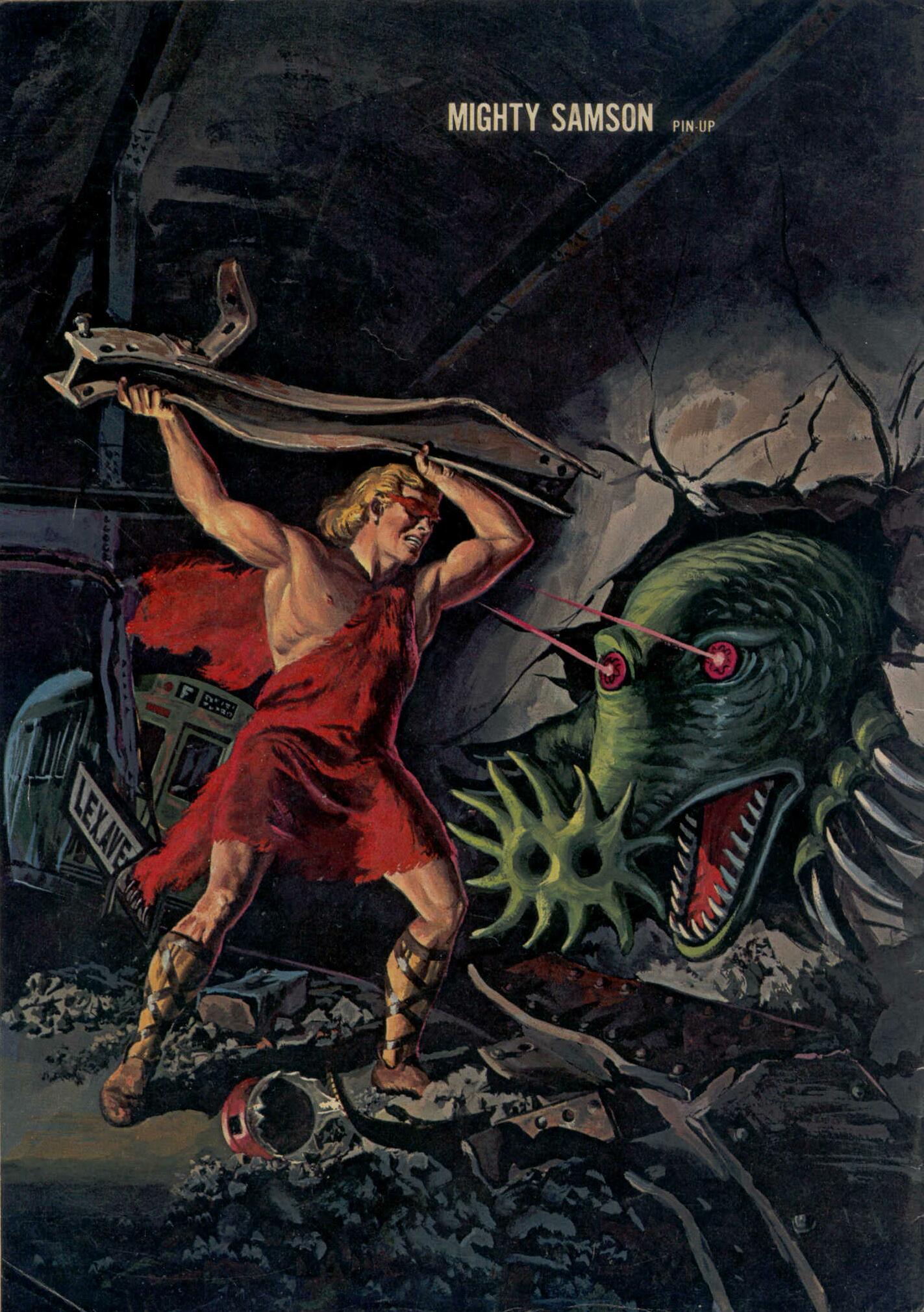 Read online Mighty Samson (1964) comic -  Issue #7 - 36