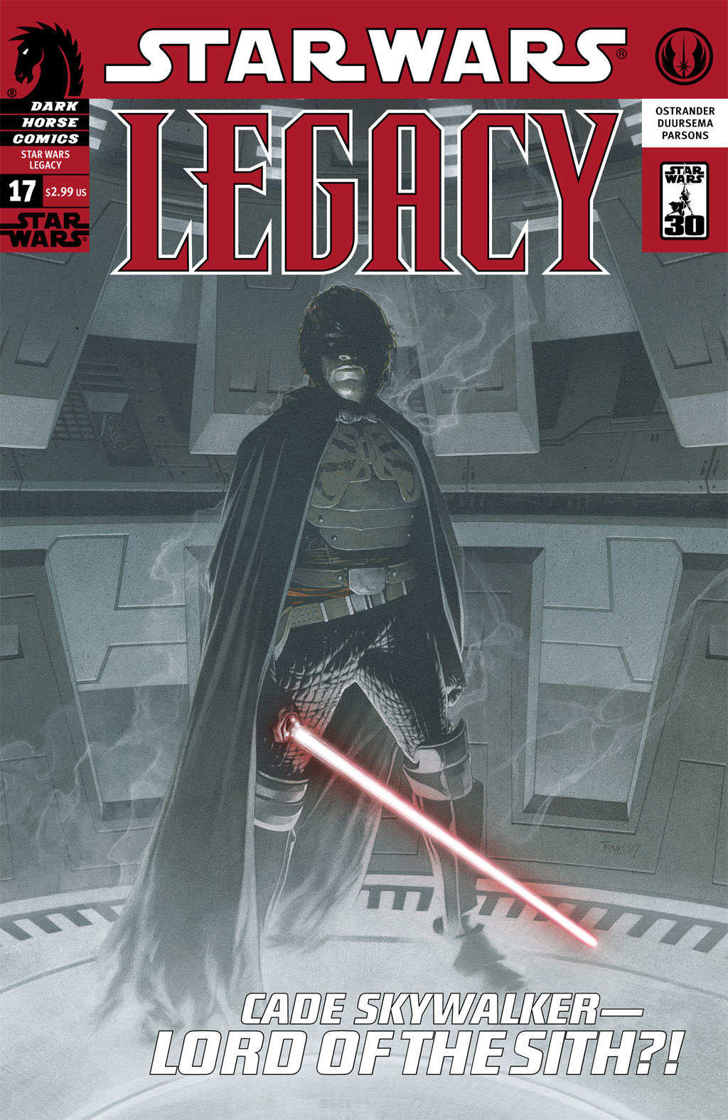 Read online Star Wars: Legacy (2006) comic -  Issue #17 - 1