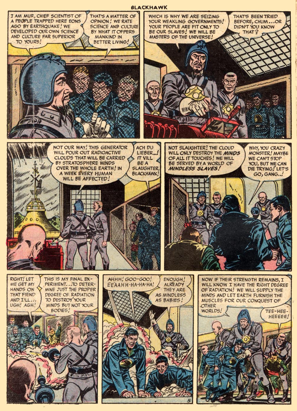 Read online Blackhawk (1957) comic -  Issue #71 - 22