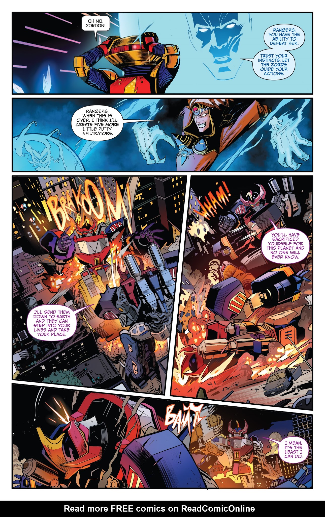 Read online Saban's Go Go Power Rangers comic -  Issue #8 - 13