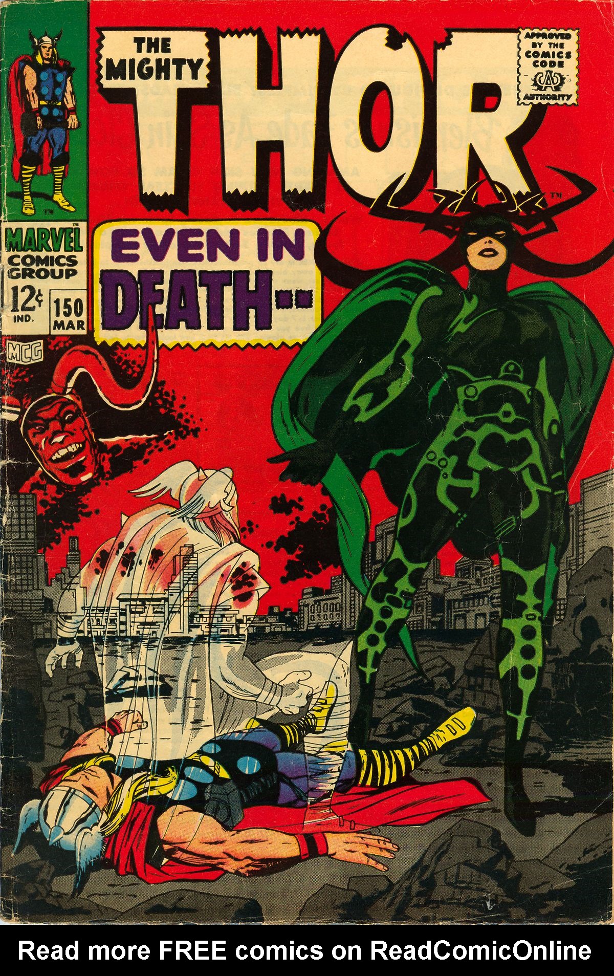 Read online Thor (1966) comic -  Issue #150 - 1