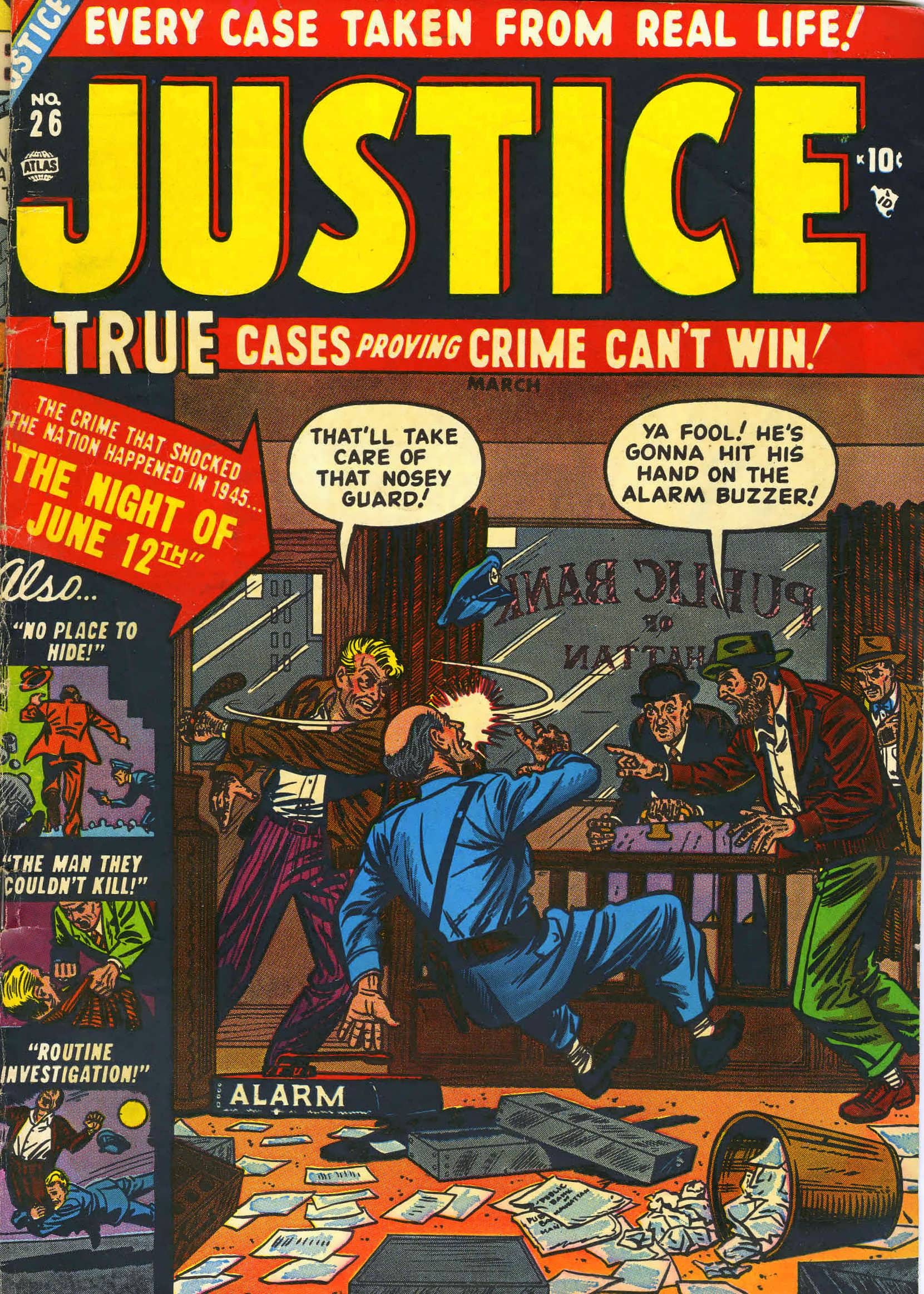 Read online Justice (1947) comic -  Issue #26 - 1