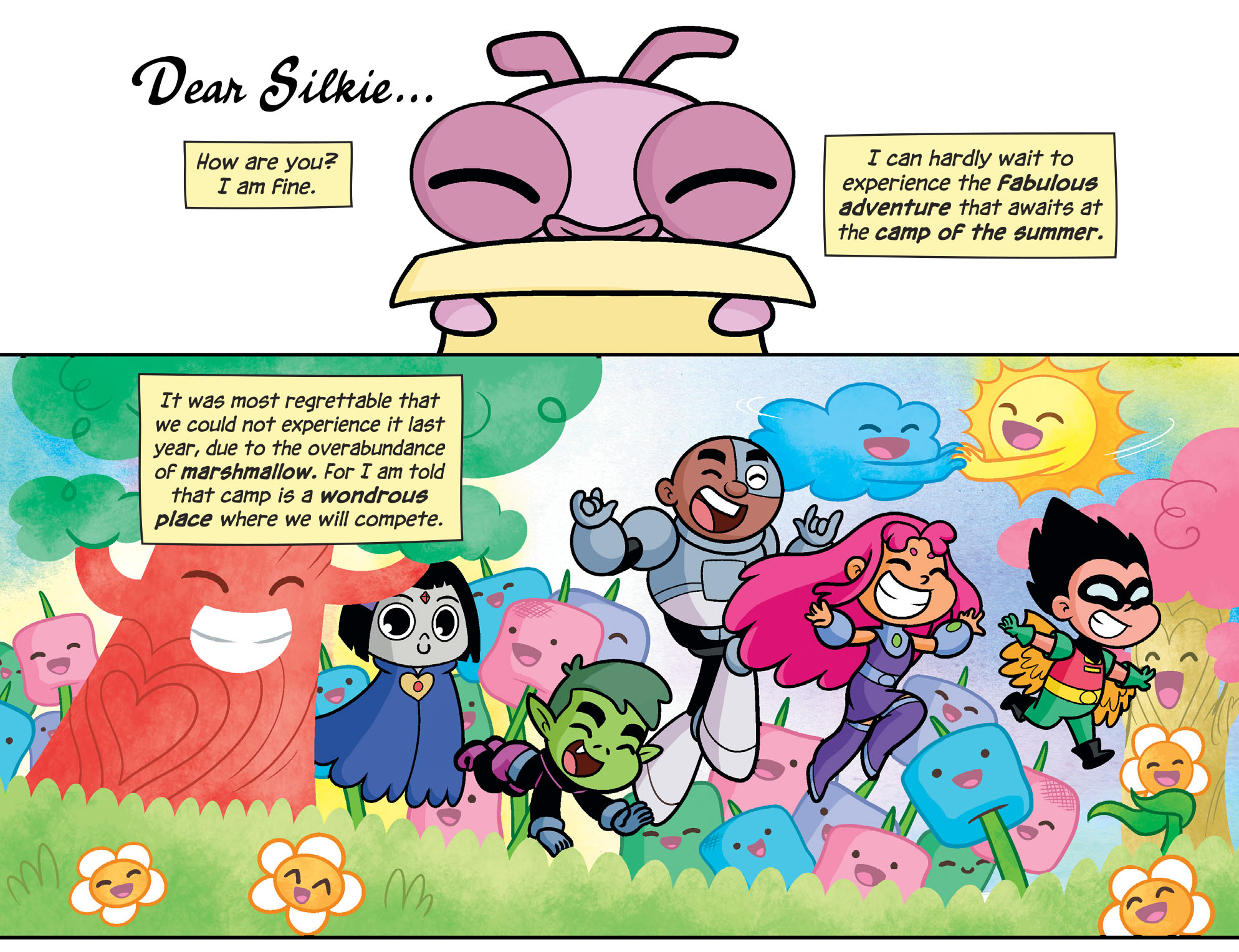 Read online Teen Titans Go! To Camp comic -  Issue #2 - 6