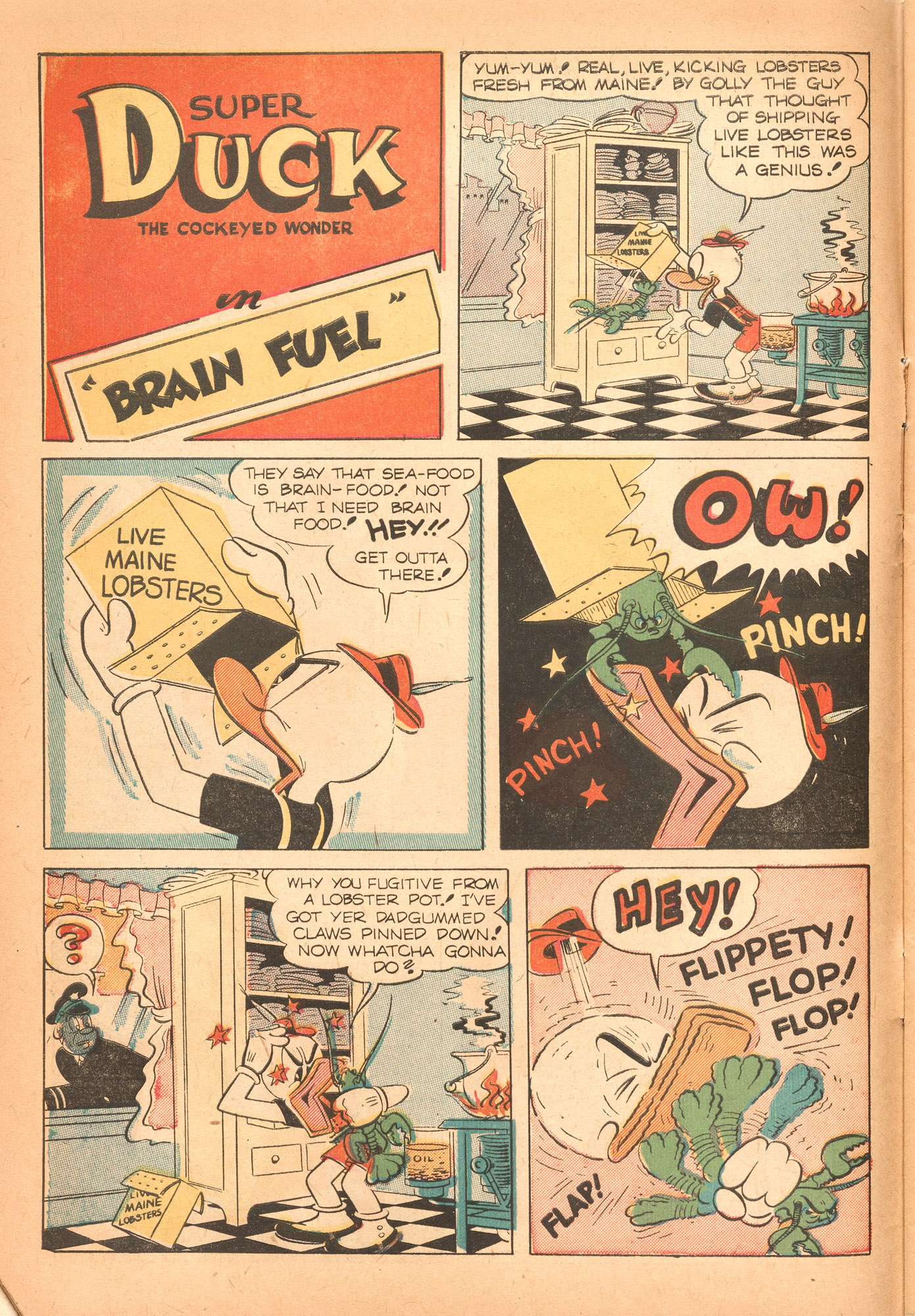 Read online Super Duck Comics comic -  Issue #37 - 8