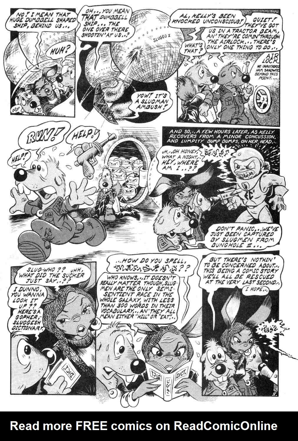 Read online Army  Surplus Komikz Featuring: Cutey Bunny comic -  Issue #1 - 24