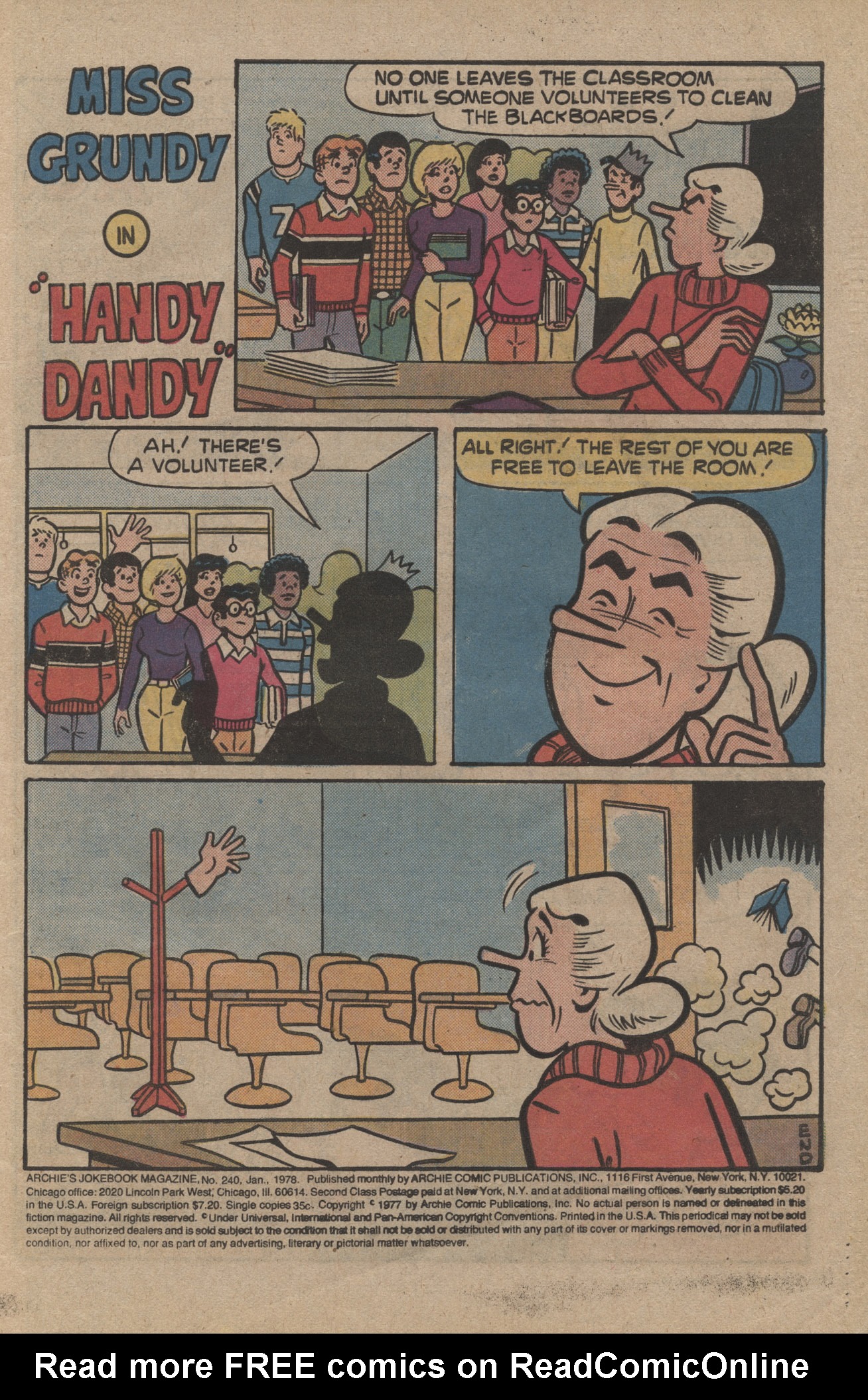 Read online Archie's Joke Book Magazine comic -  Issue #240 - 3