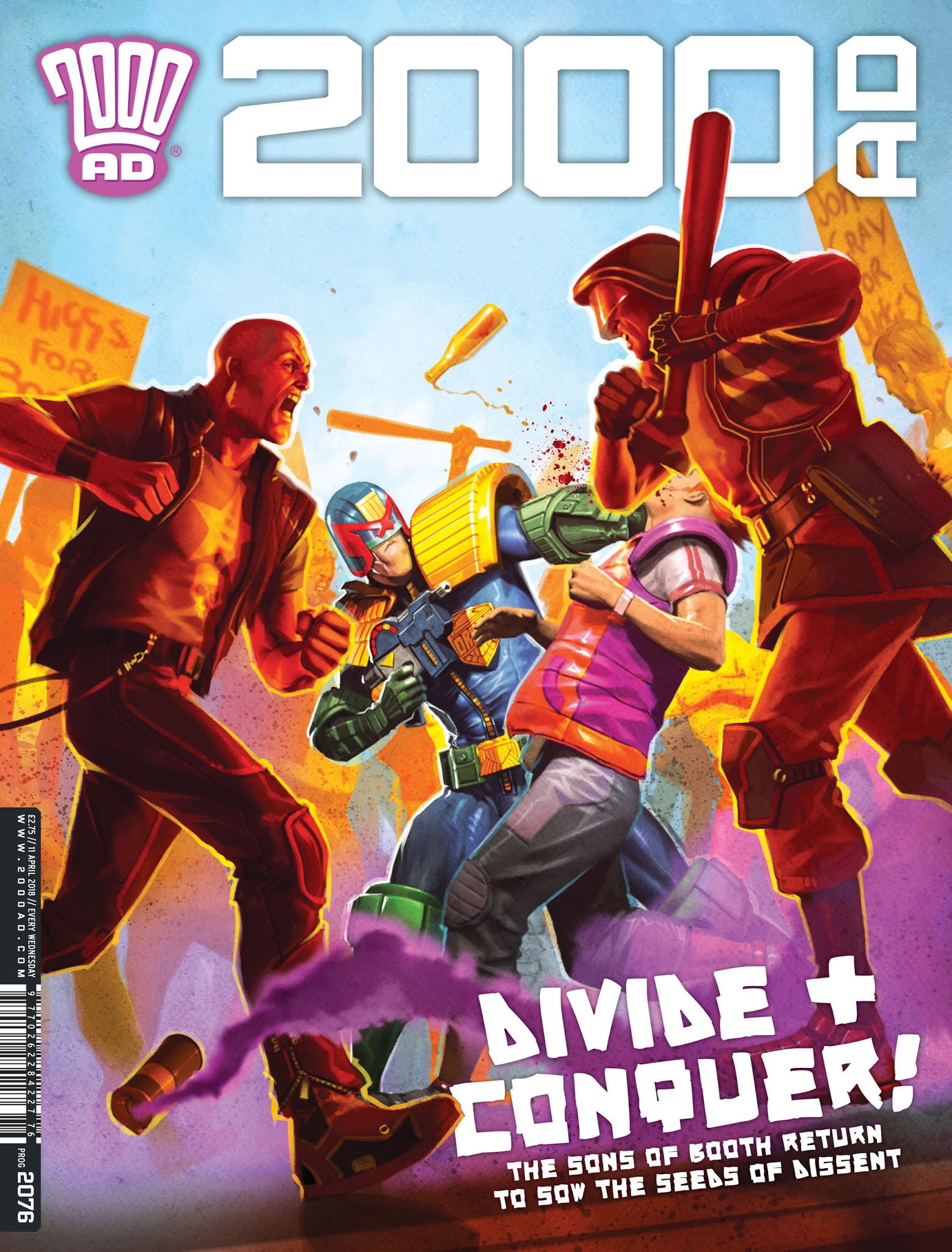 Read online 2000 AD comic -  Issue #2076 - 1