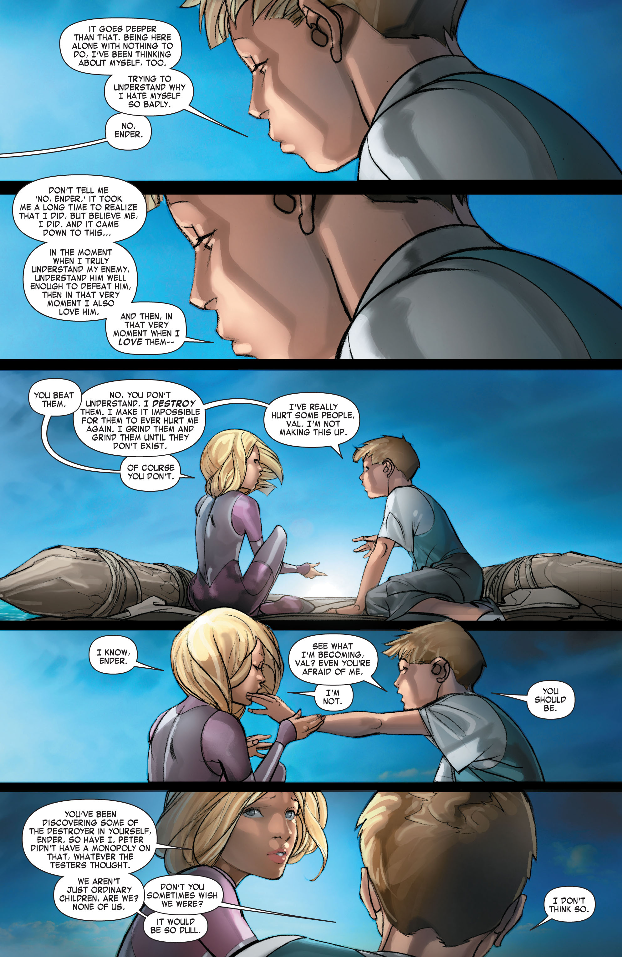 Read online Ender's Game: Command School comic -  Issue #4 - 9