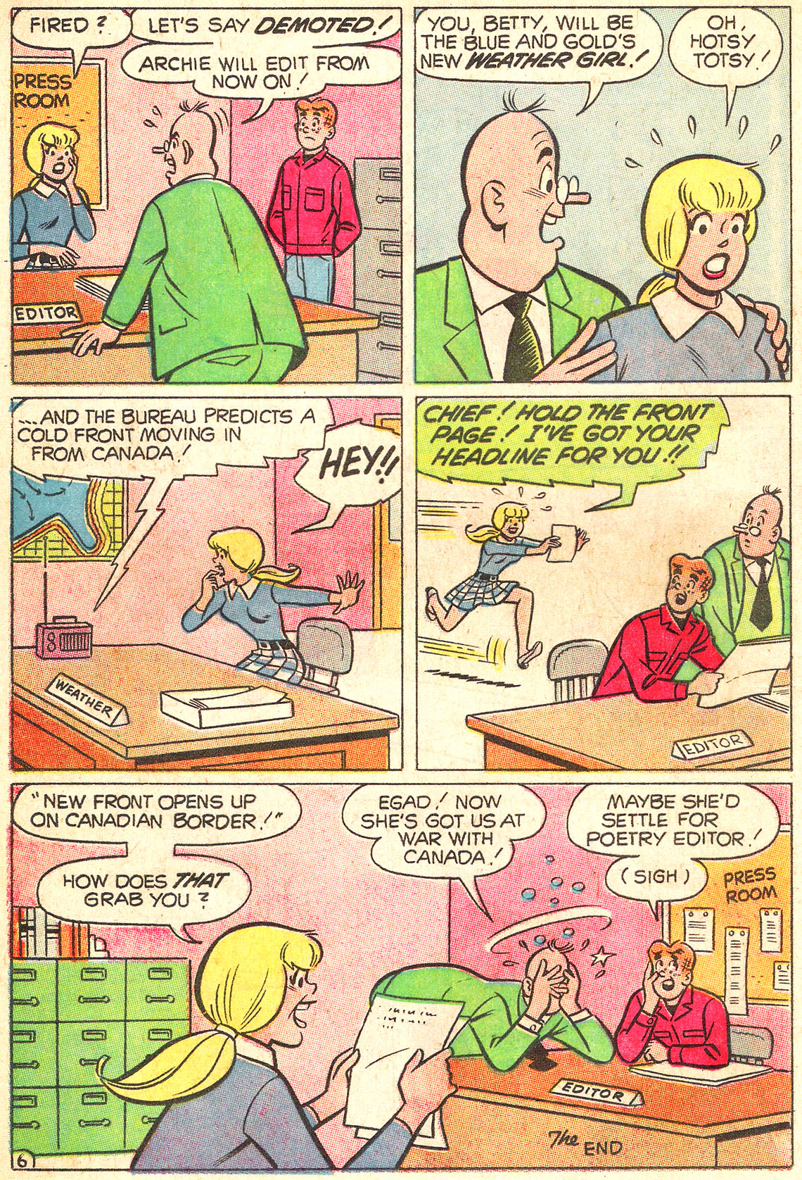 Read online Archie's Girls Betty and Veronica comic -  Issue #170 - 18