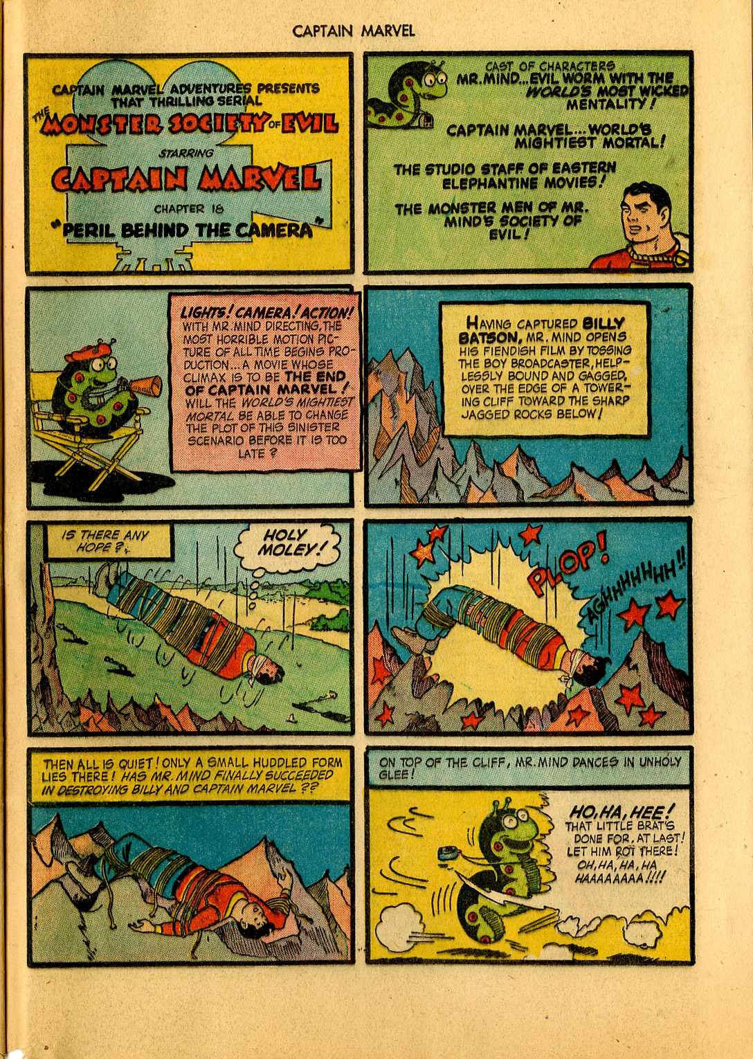 Read online Captain Marvel Adventures comic -  Issue #39 - 41